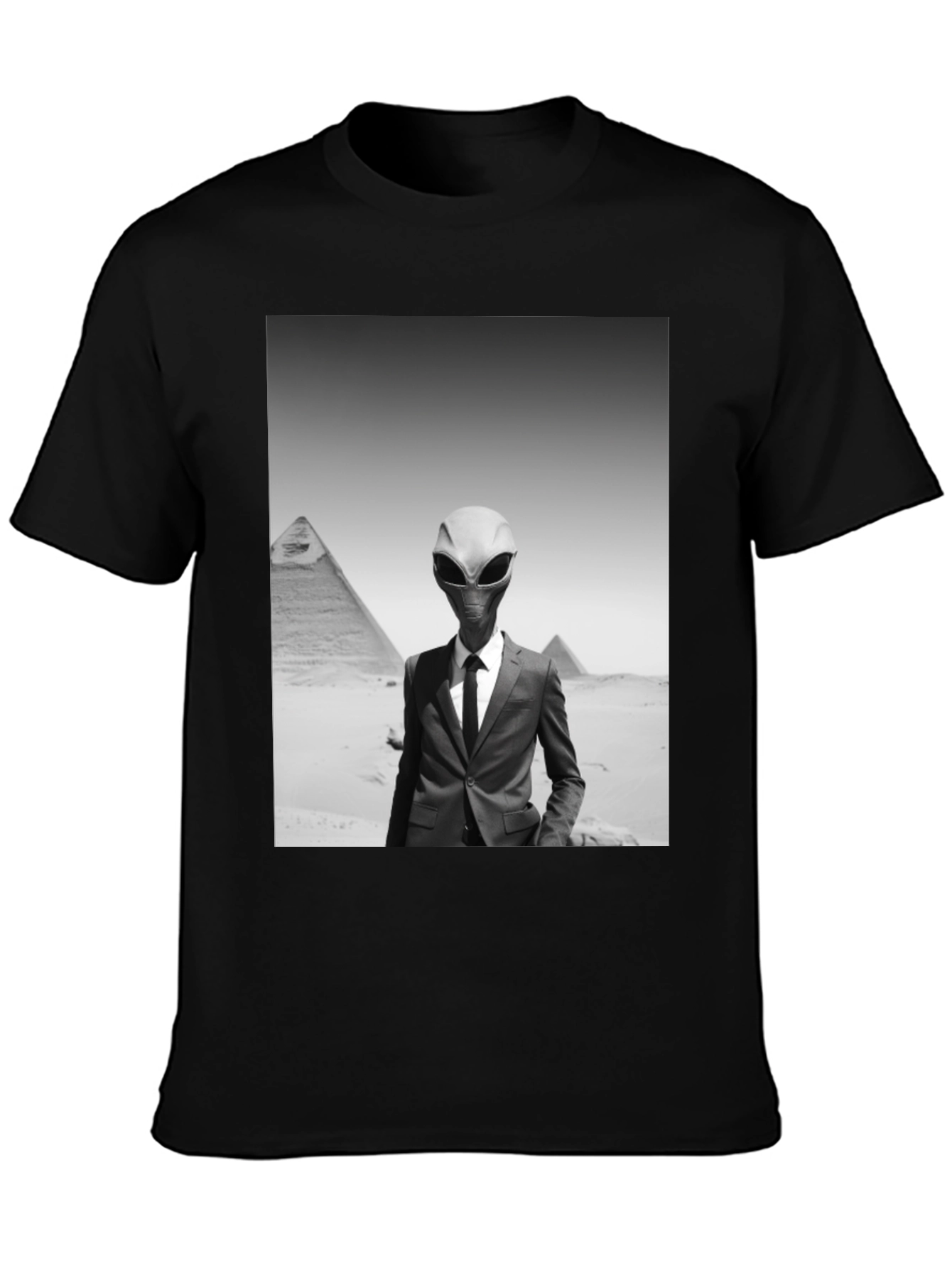 Alien Business Suit T-Shirt