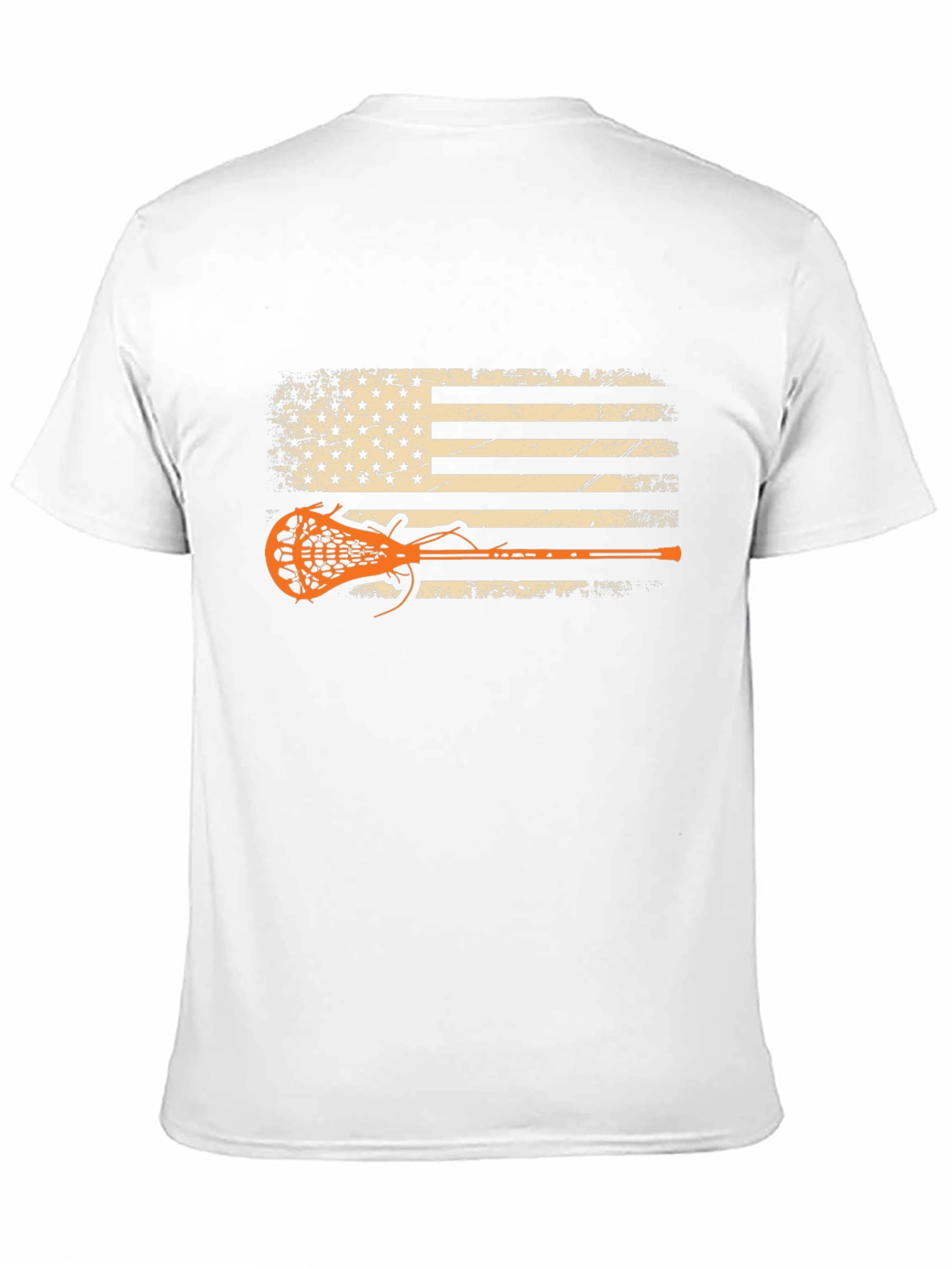American Flag Lacrosse T-Shirt