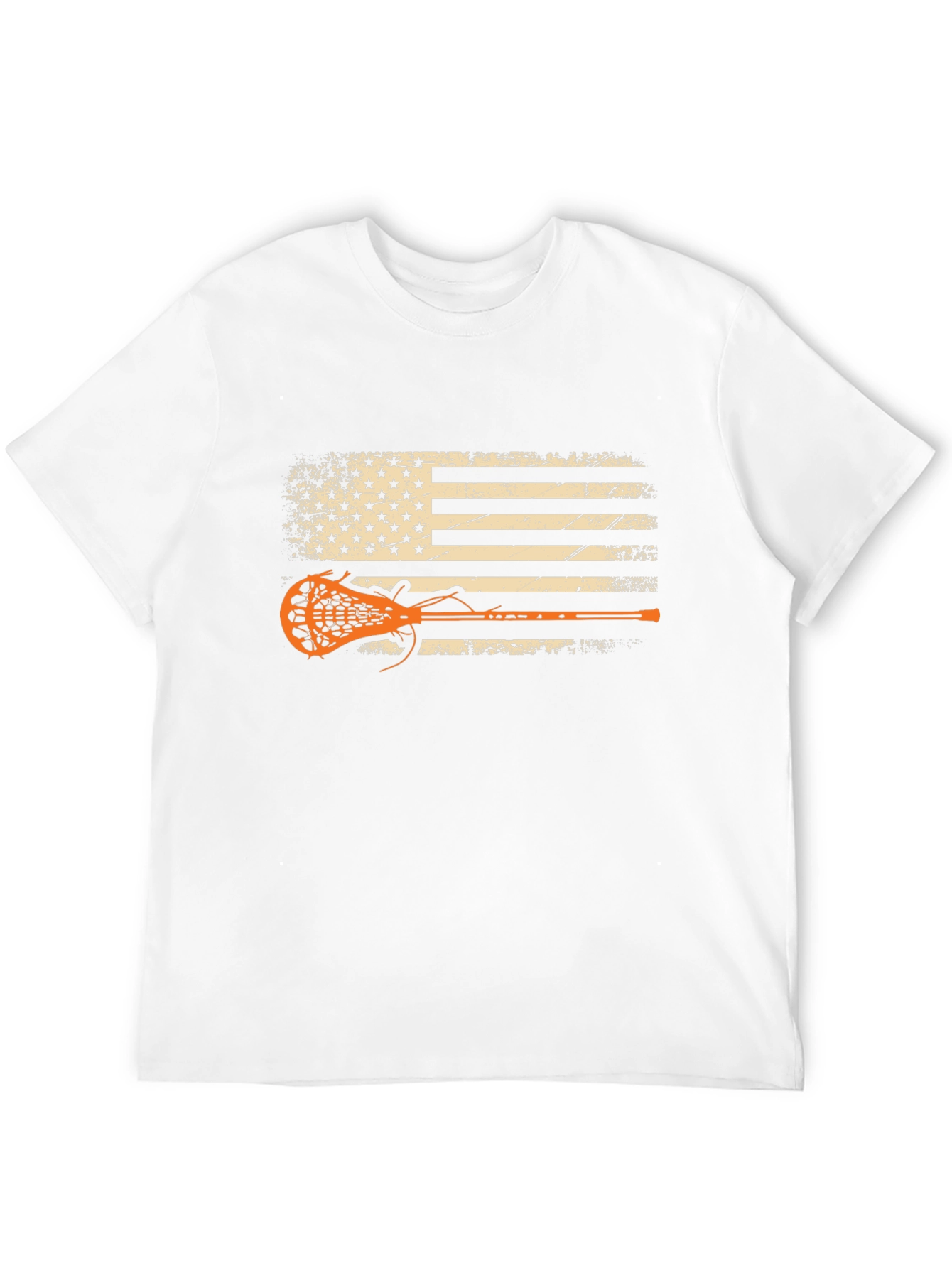 American Flag Lacrosse T-Shirt