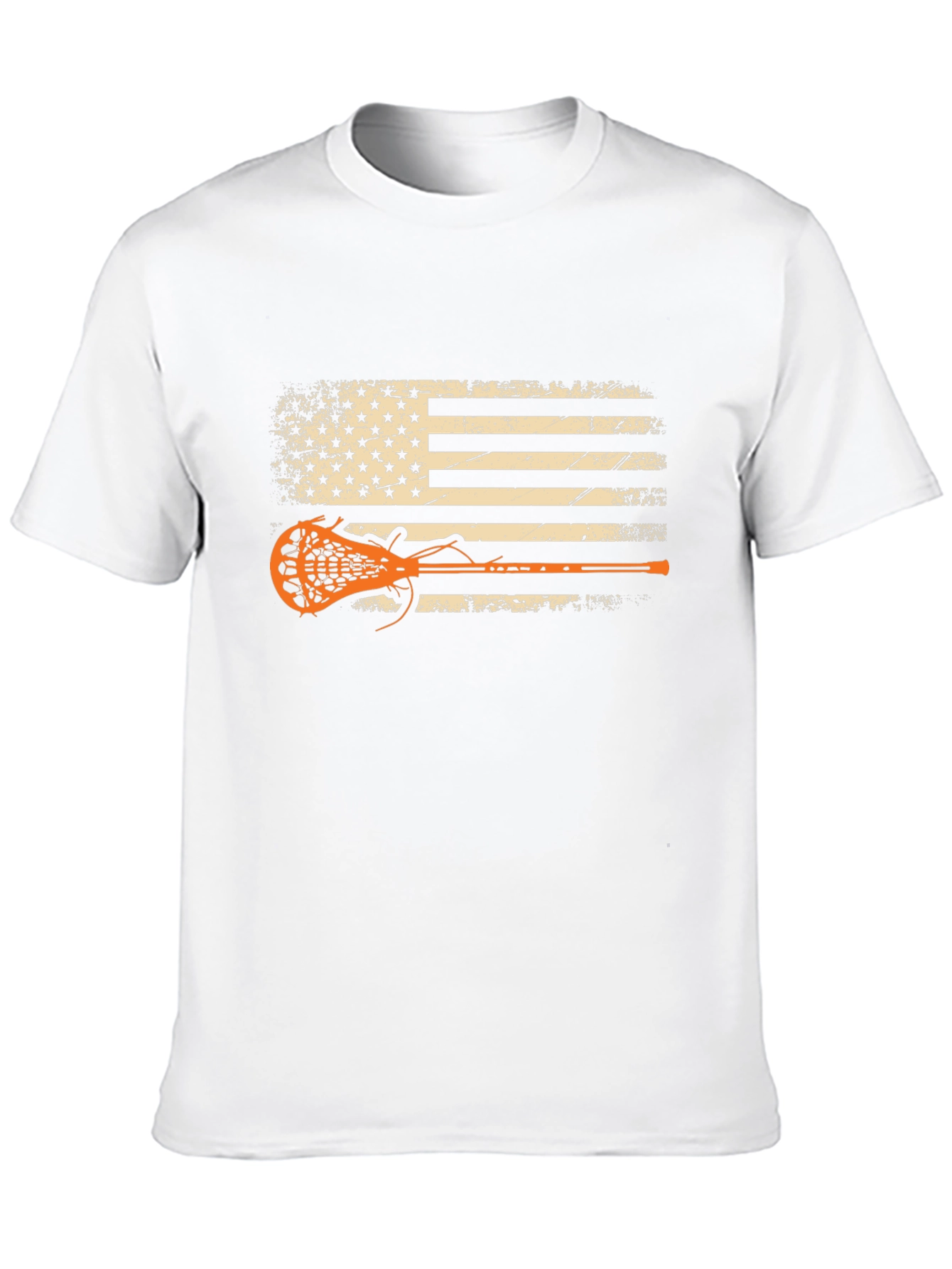 American Flag Lacrosse T-Shirt