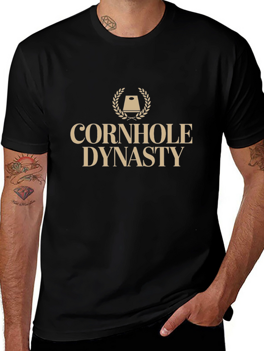 Cornhole Dynasty T-Shirt - Casual Comfort Stylish Design
