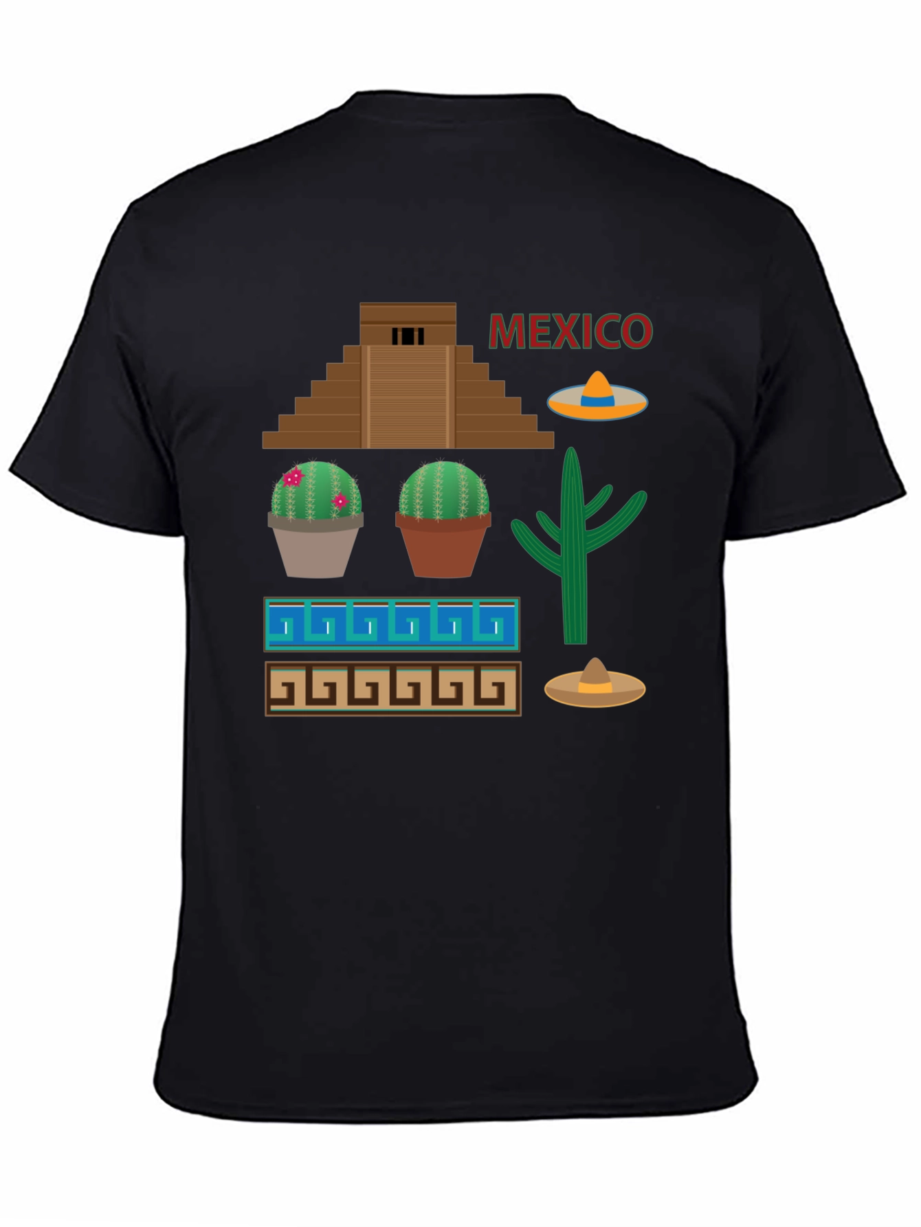 Mexico Graphic Print T-Shirt