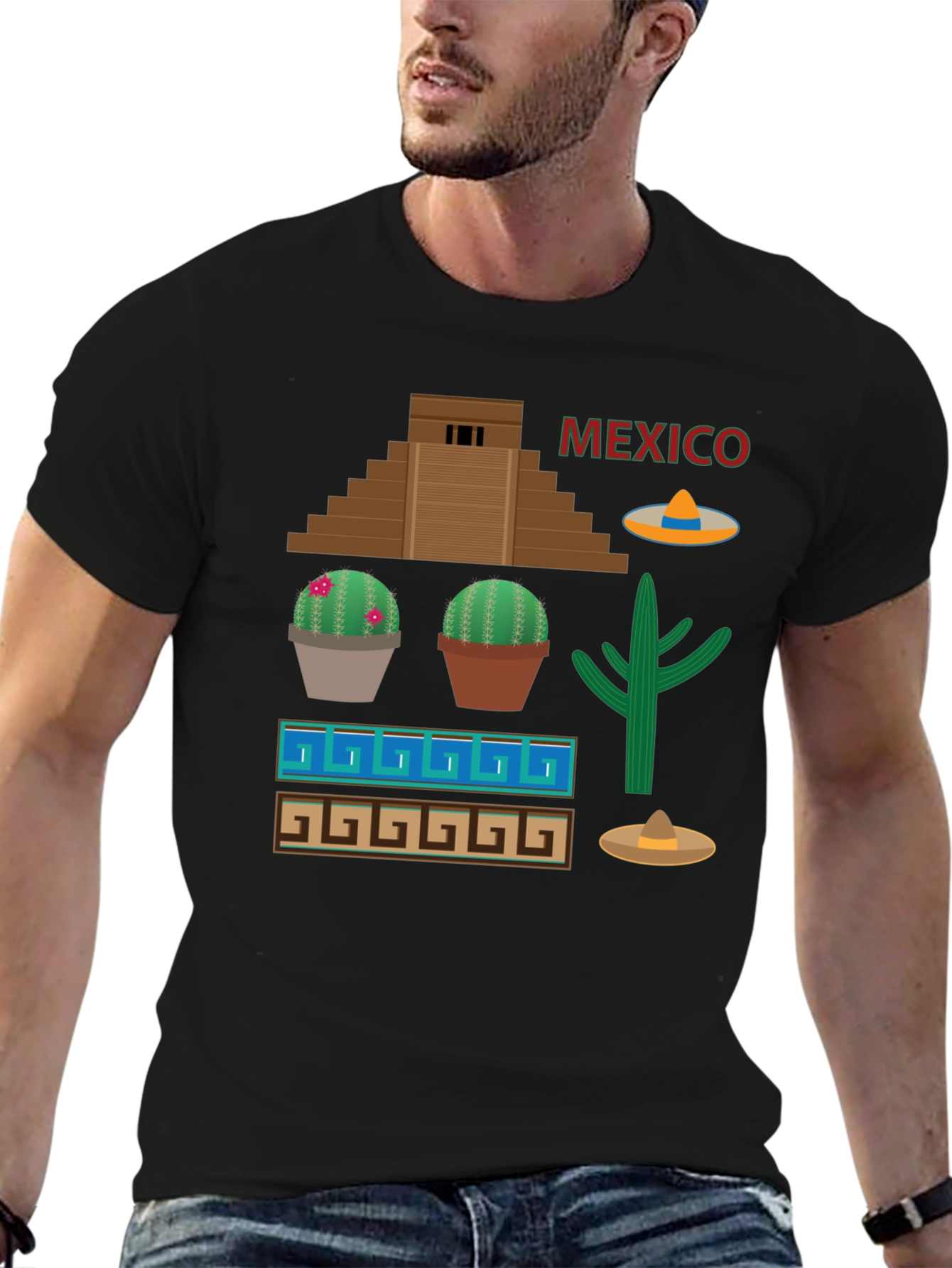 Mexico Graphic Print T-Shirt