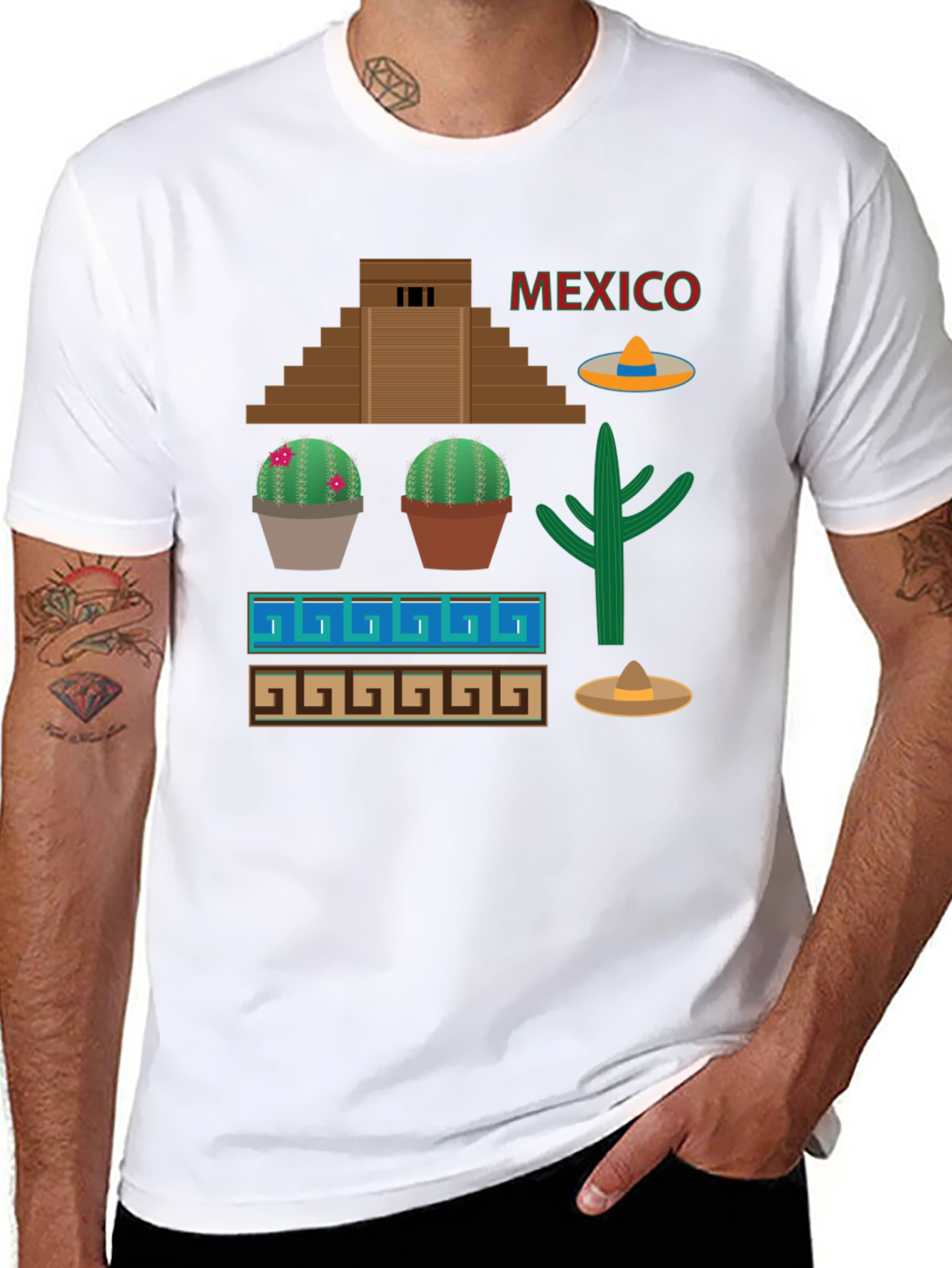 Mexico Graphic Print T-Shirt