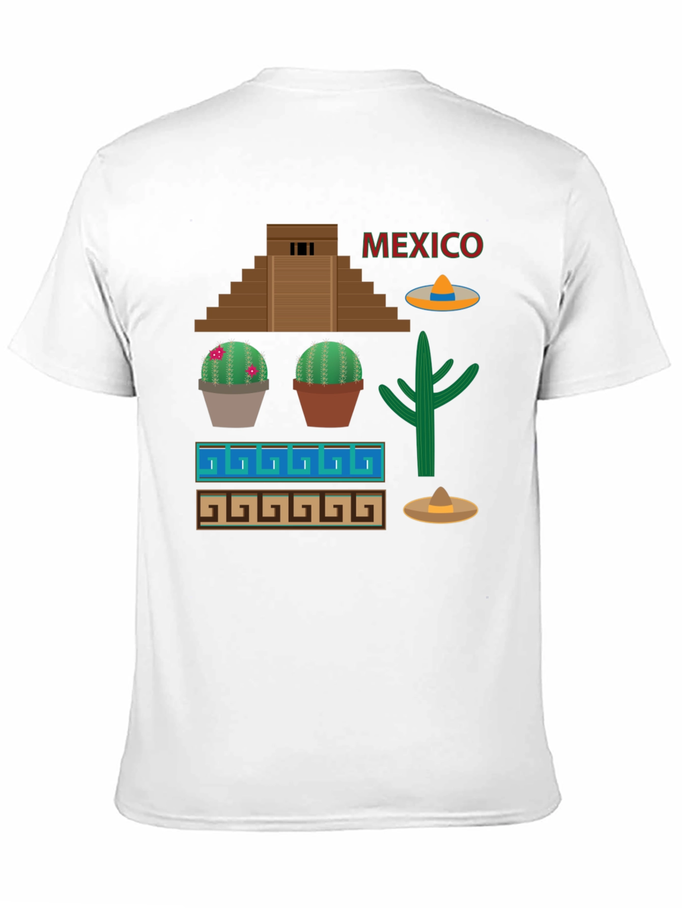 Mexico Graphic Print T-Shirt