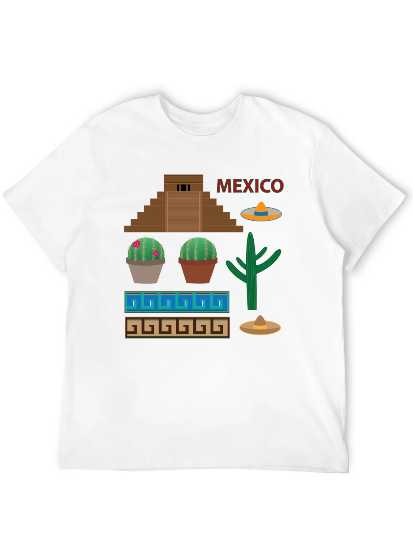 Mexico Graphic Print T-Shirt