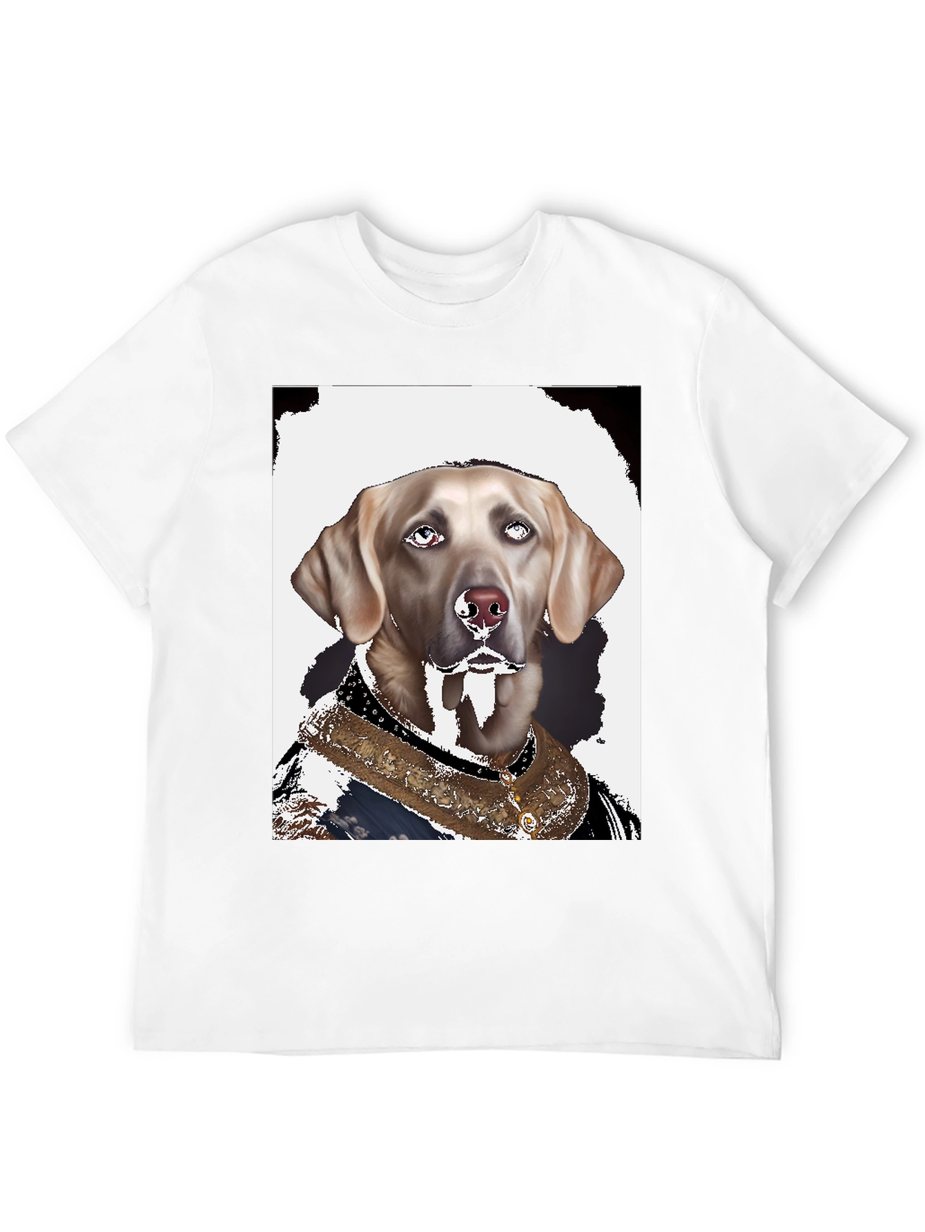 Regal Dog Graphic Tee - Canine Royalty