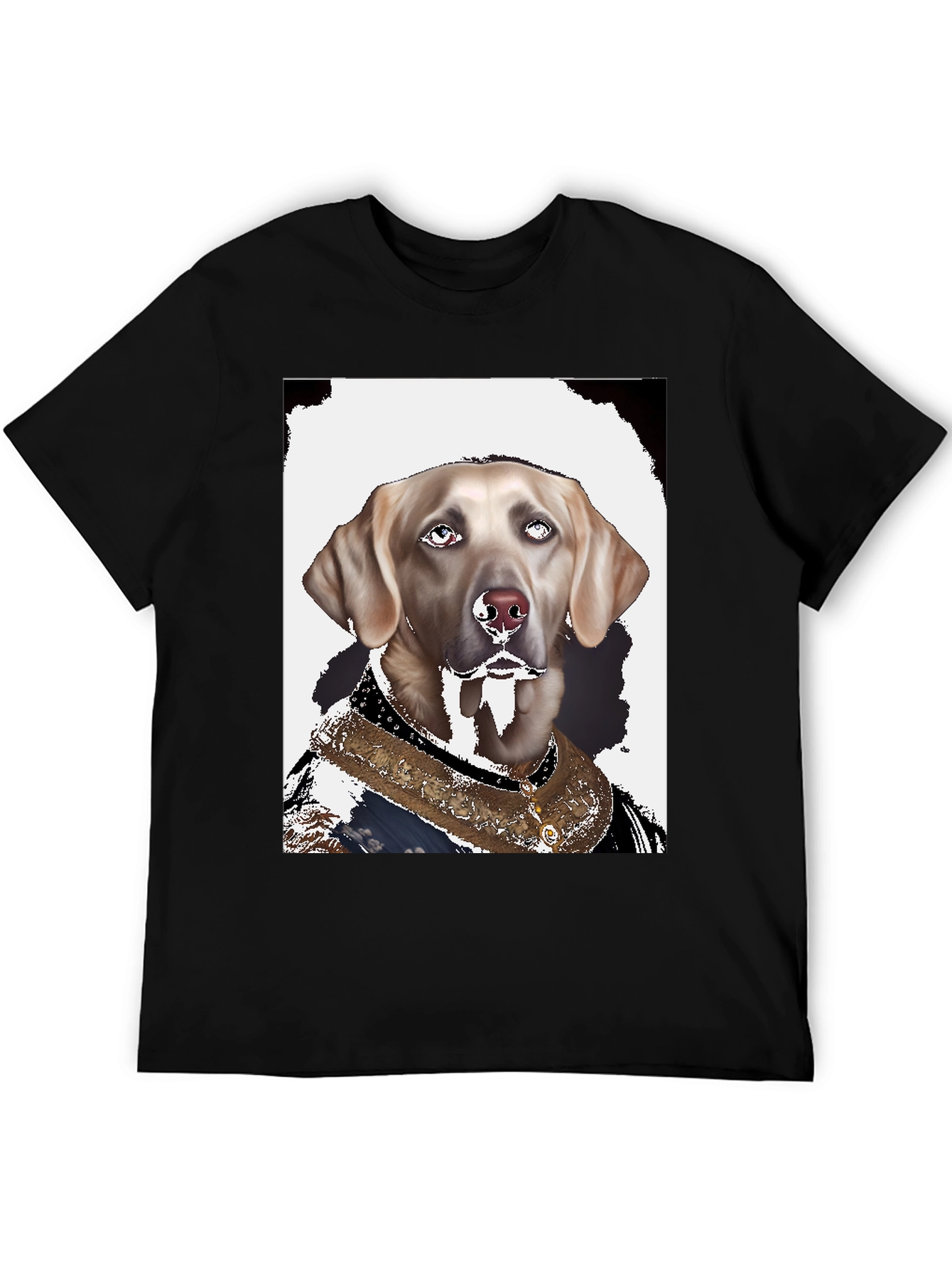 Regal Dog Graphic Tee - Canine Royalty