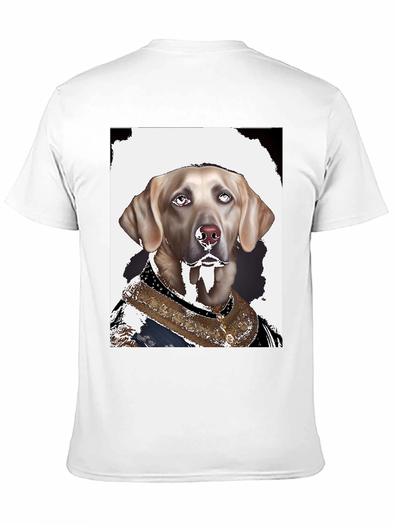 Regal Dog Graphic Tee - Canine Royalty