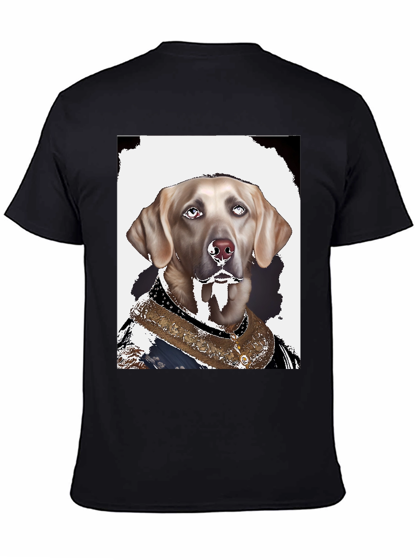 Regal Dog Graphic Tee - Canine Royalty
