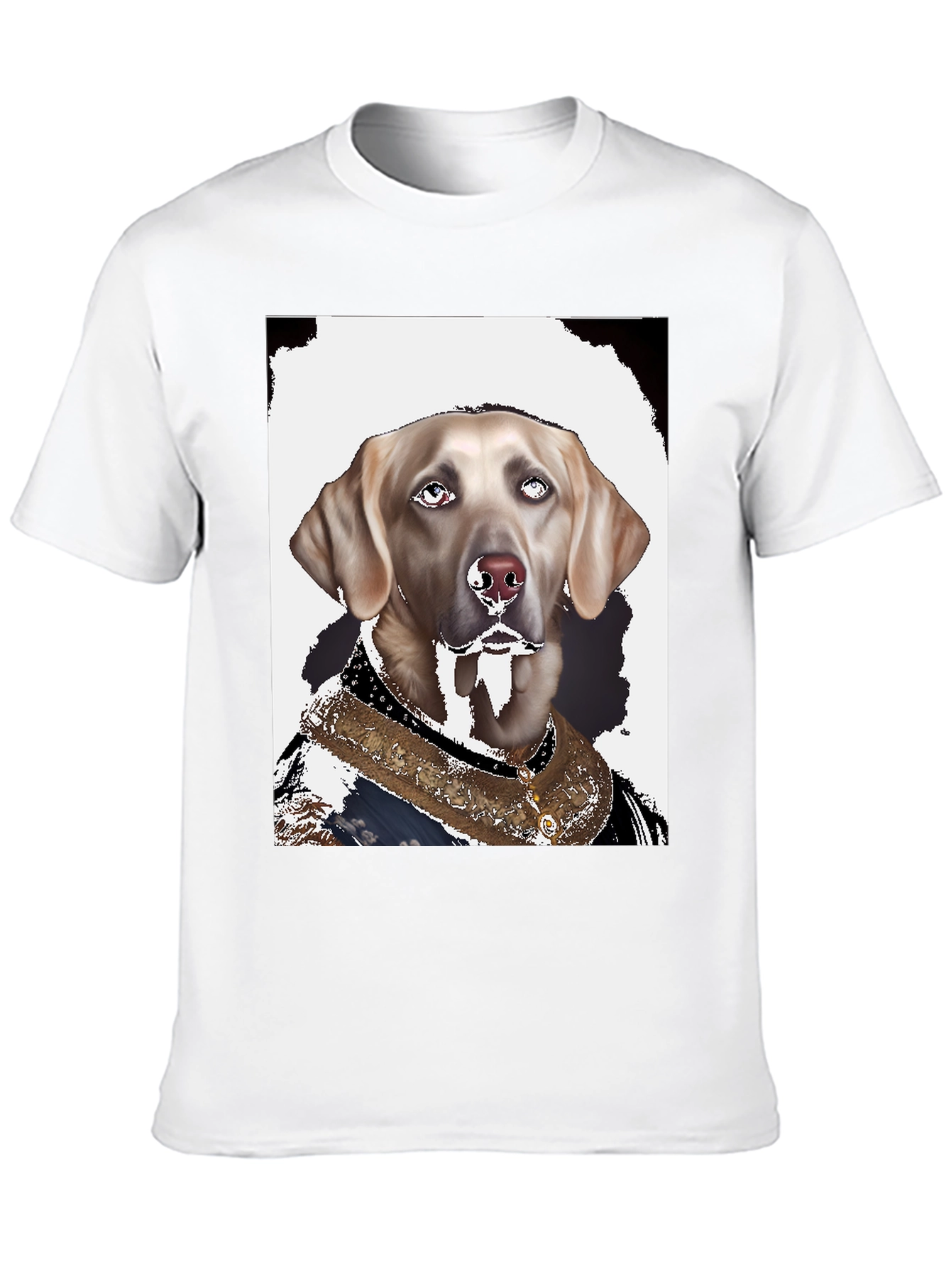Regal Dog Graphic Tee - Canine Royalty