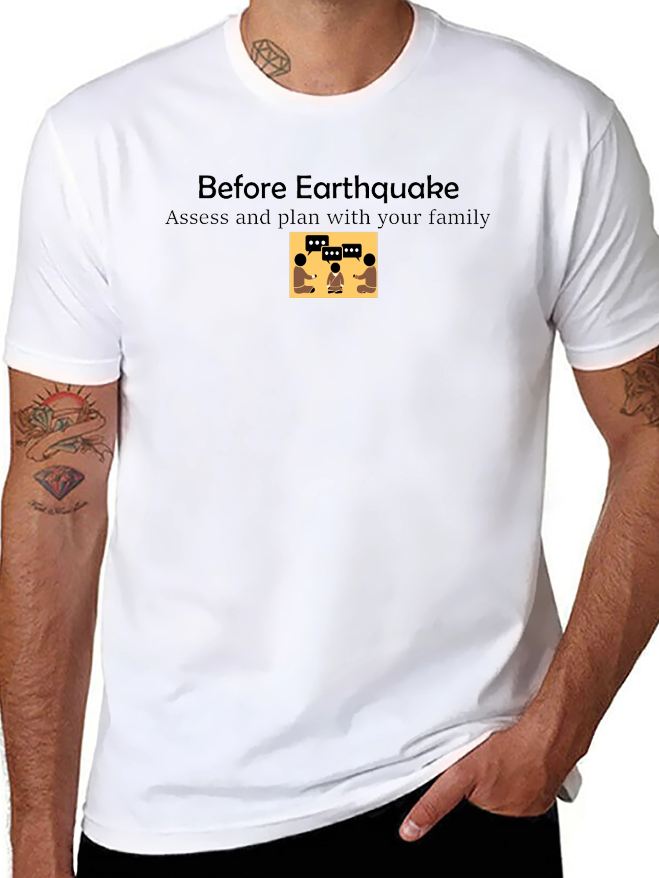 Earthquake Safety T-Shirt