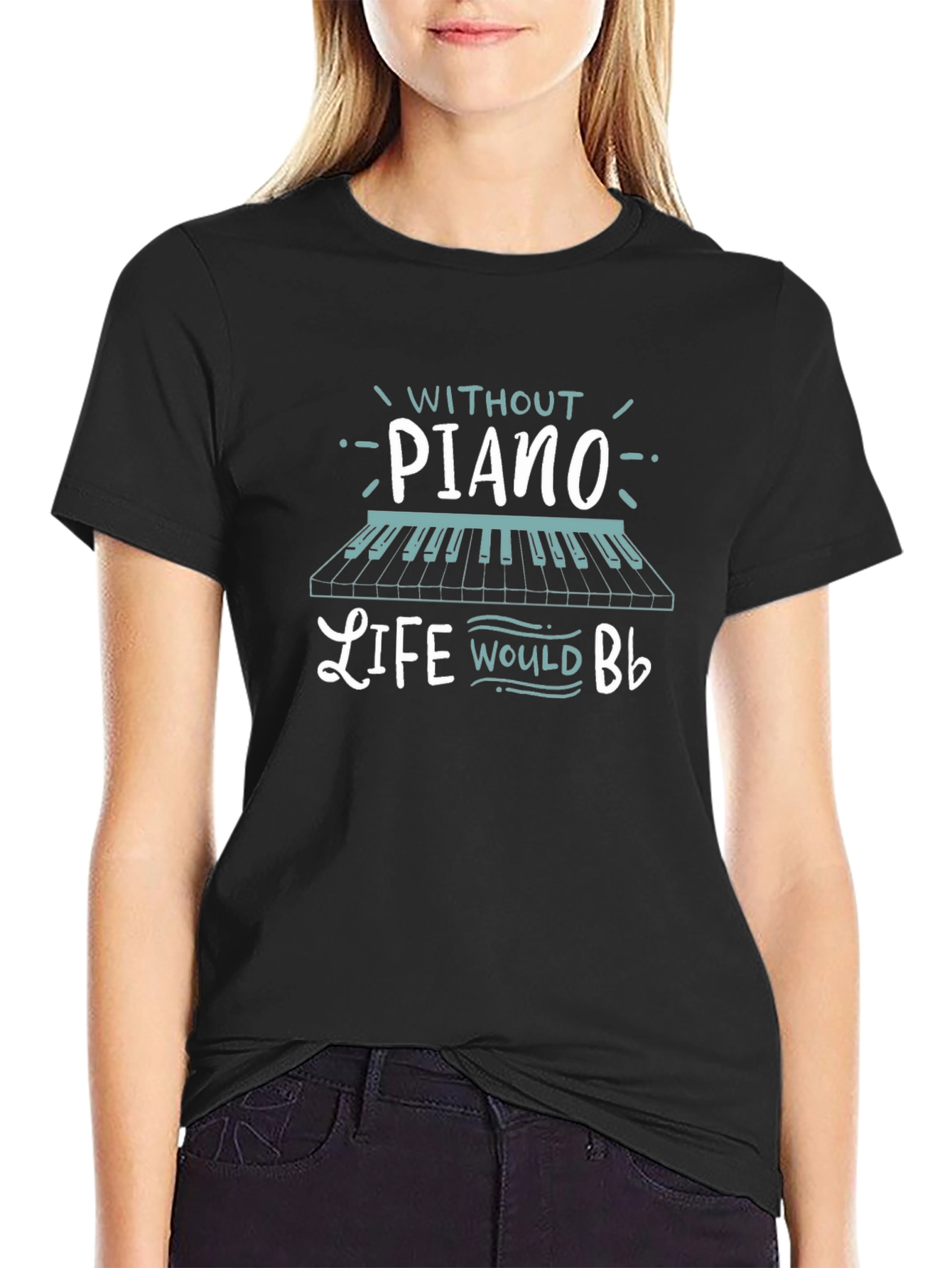 Piano Lovers T-Shirt - Music is Life!
