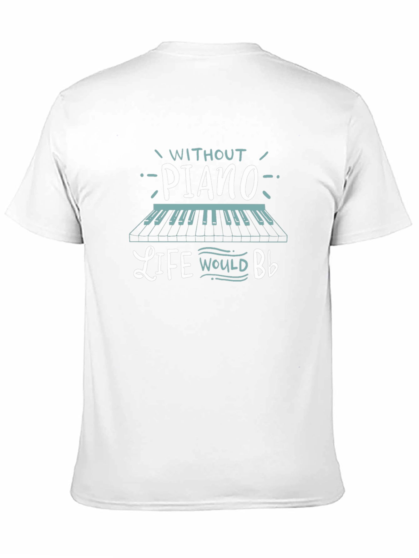Piano Lovers T-Shirt - Music is Life!