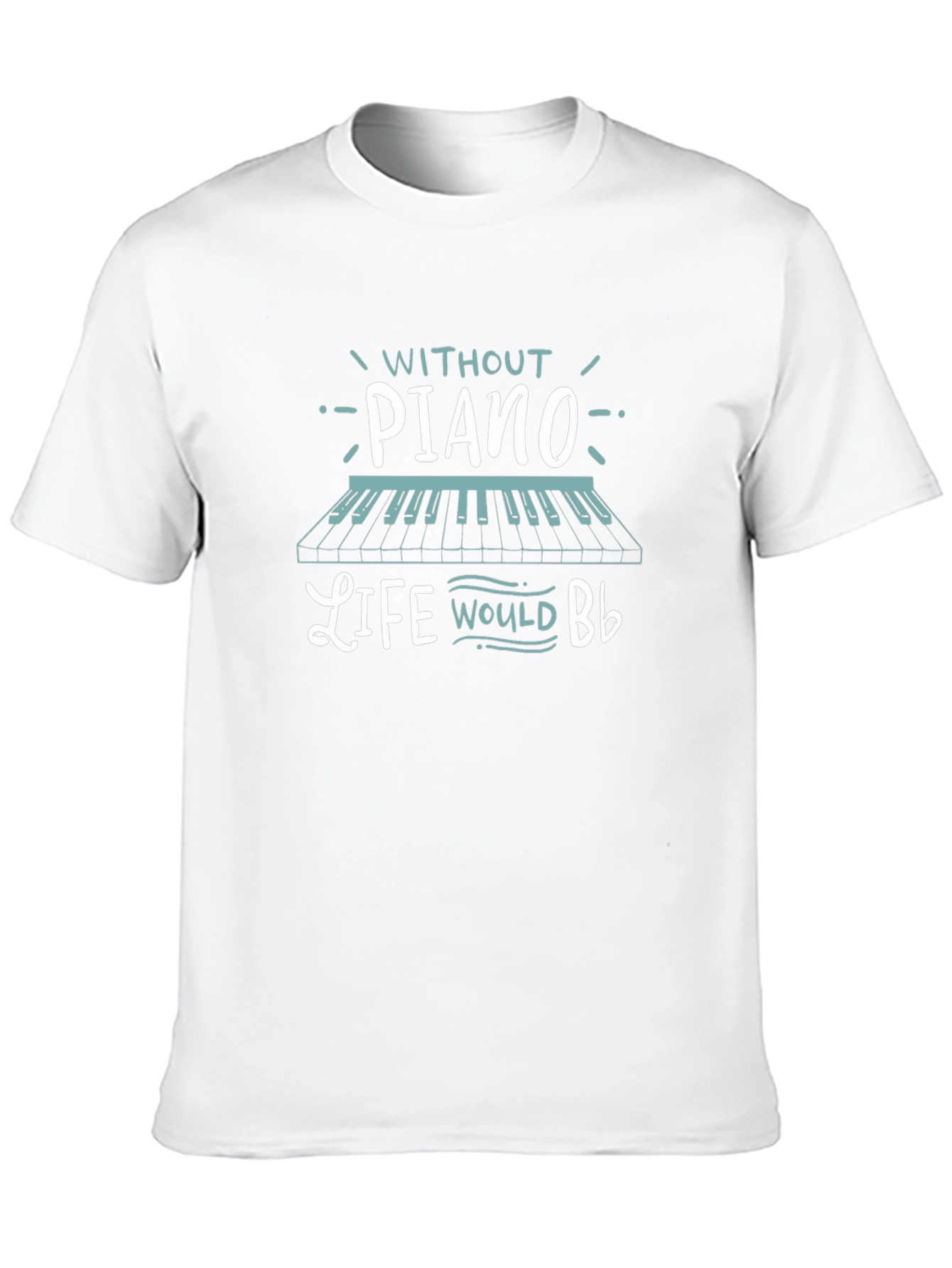 Piano Lovers T-Shirt - Music is Life!