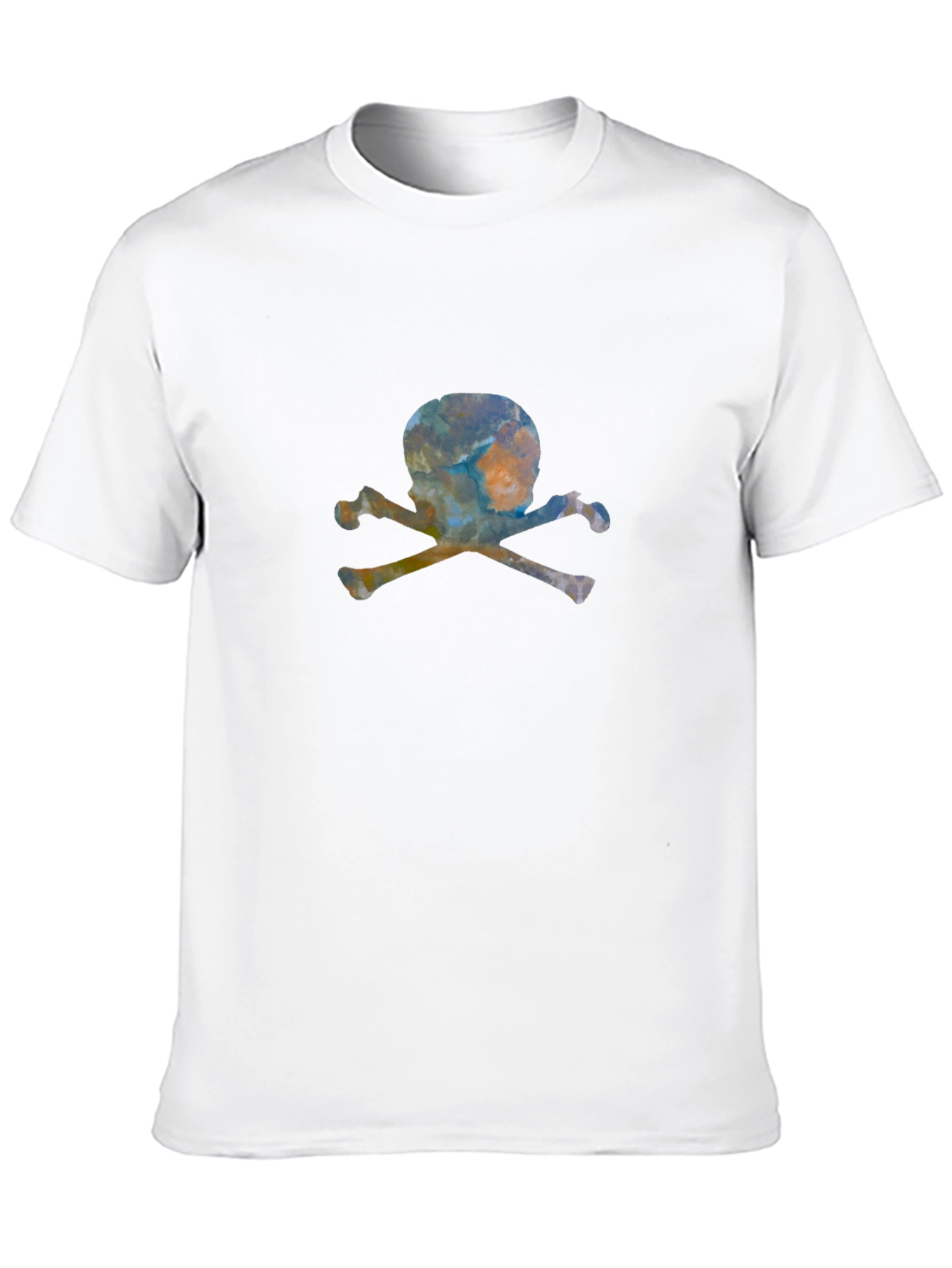 Skull & Crossbones Graphic Tee - Mens Black T-Shirt