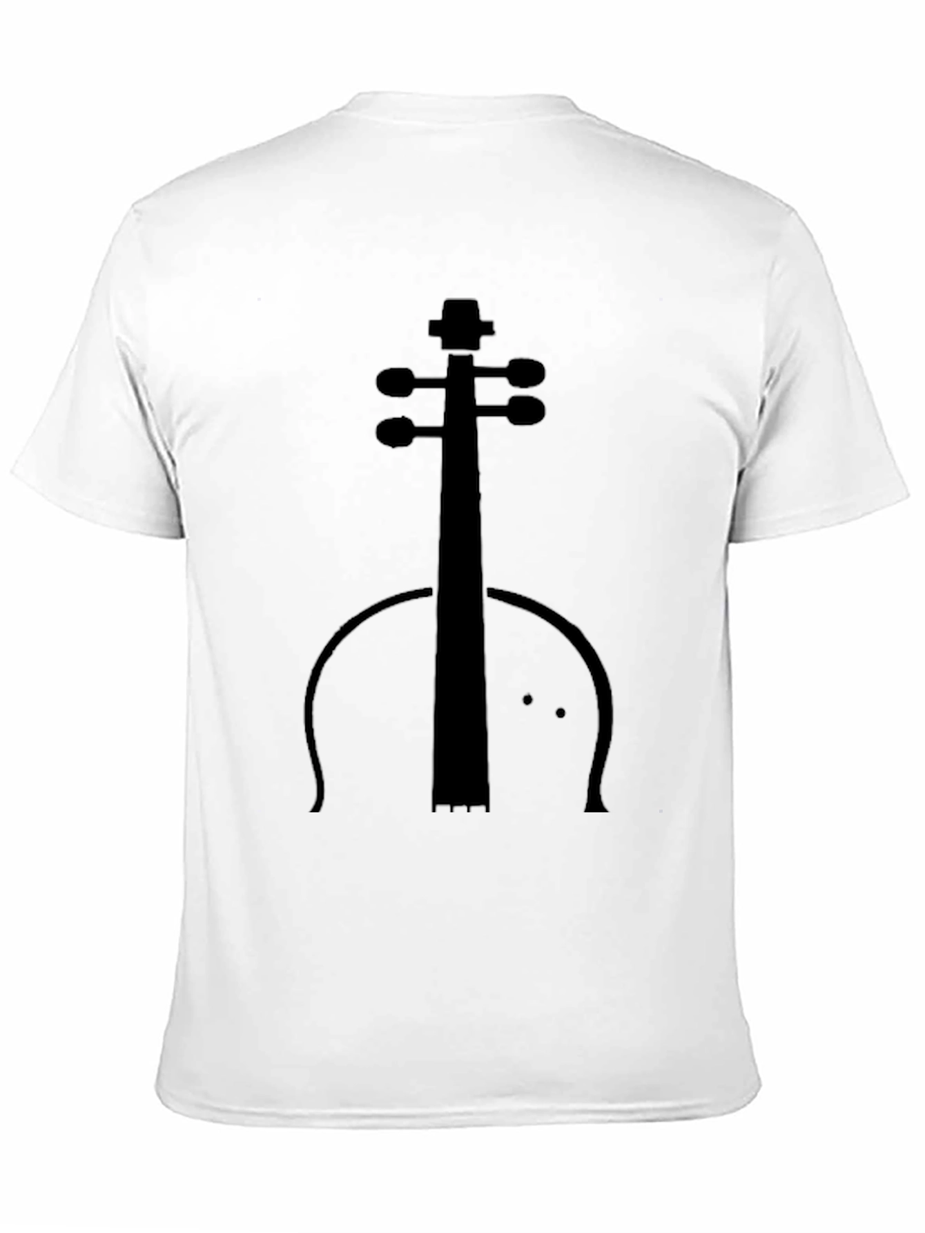 Musicians Black Cello Graphic T-Shirt