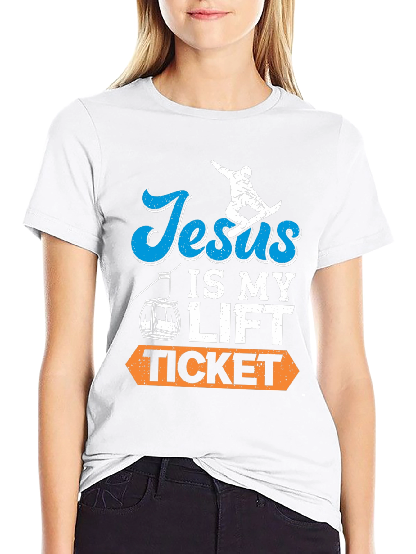 Jesus is My Lift Ticket T-Shirt