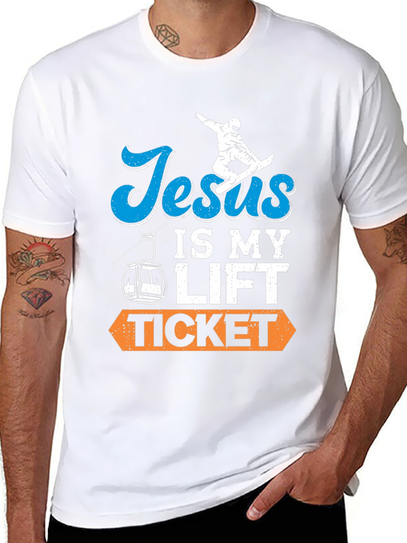 Jesus is My Lift Ticket T-Shirt