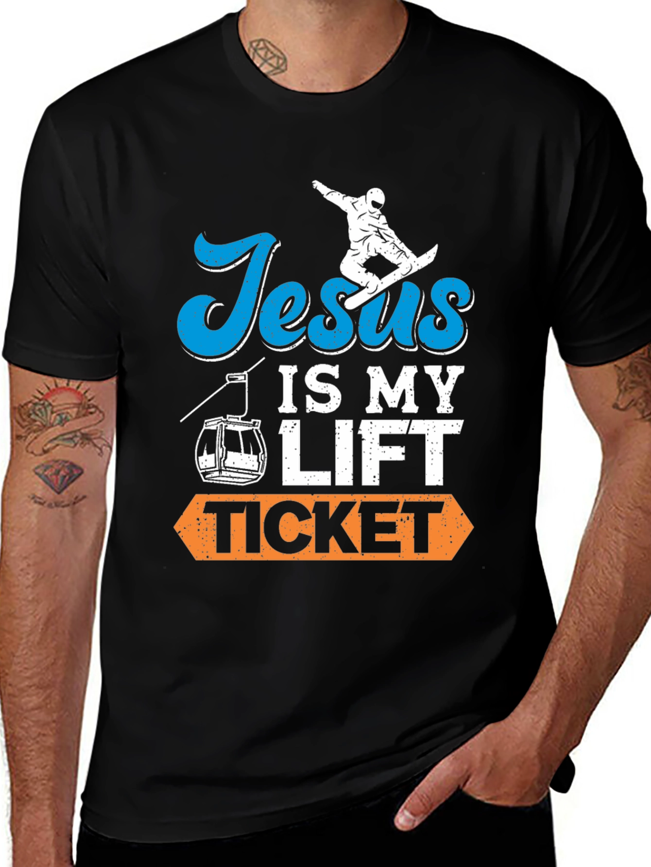 Jesus is My Lift Ticket T-Shirt