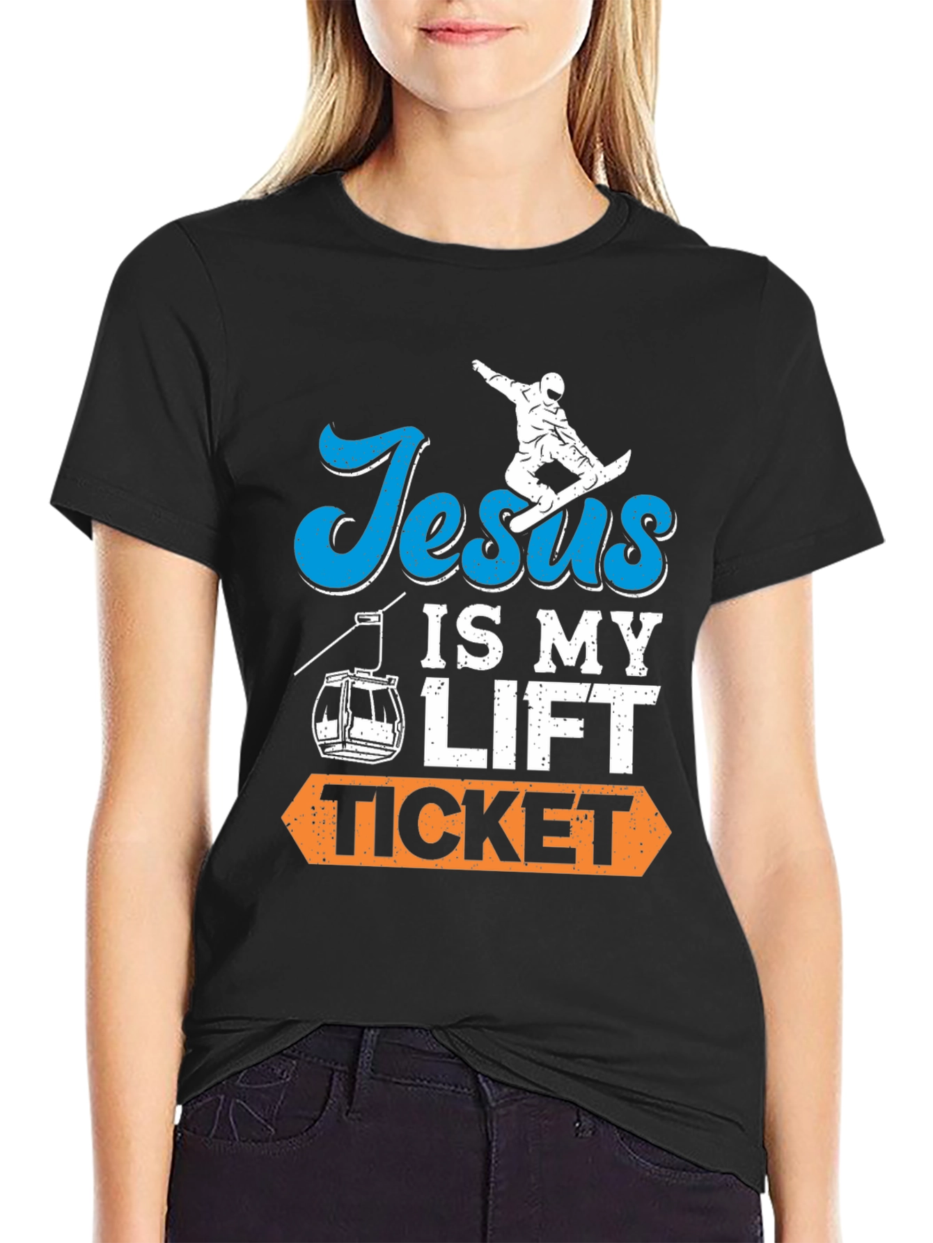 Jesus is My Lift Ticket T-Shirt