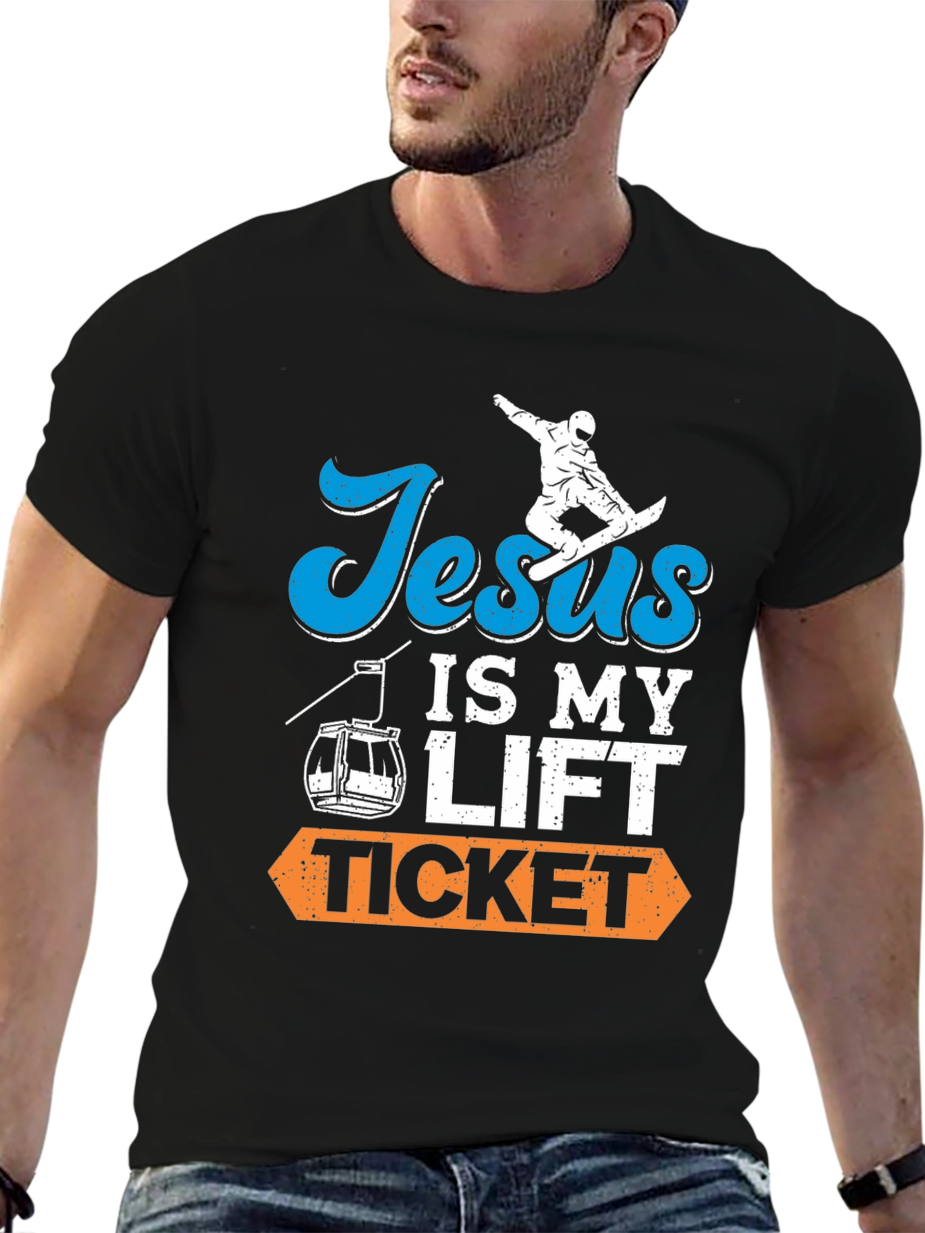 Jesus is My Lift Ticket T-Shirt