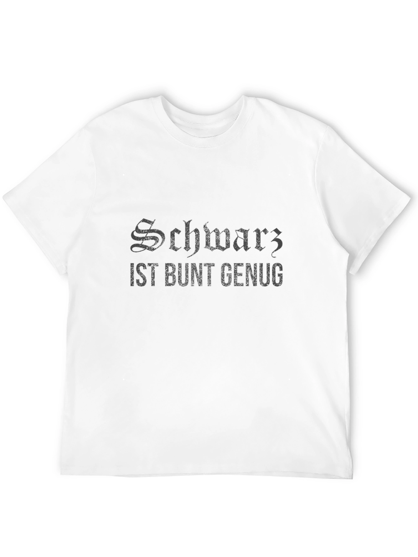 Schwarz Ist Bunt Genug Graphic T-Shirt