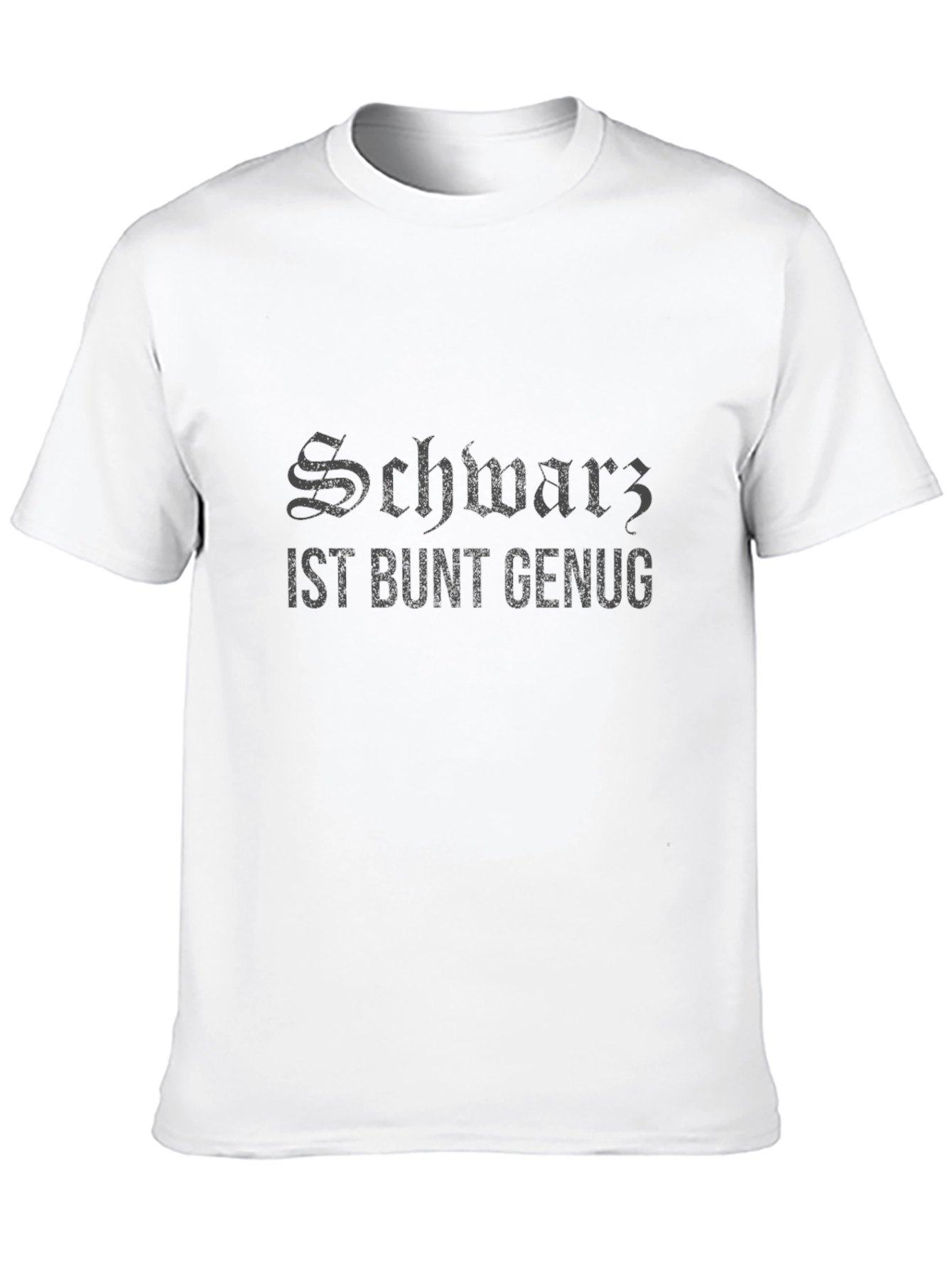 Schwarz Ist Bunt Genug Graphic T-Shirt