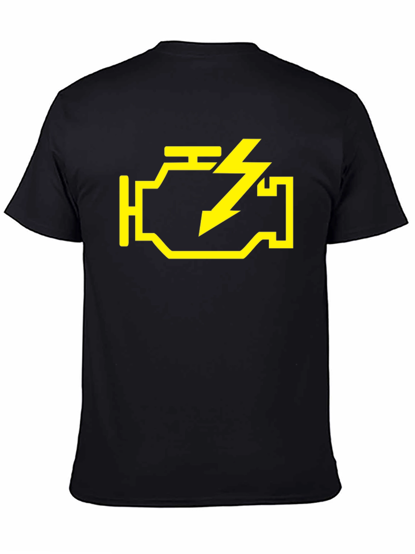 Check Engine Light T-Shirt - Mechanic Humor Tee