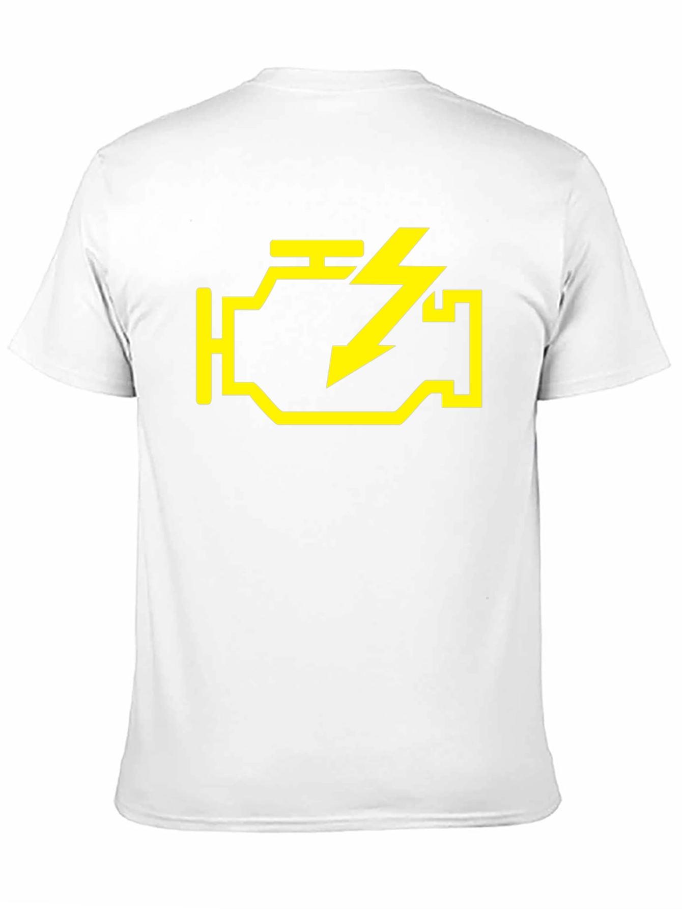 Check Engine Light T-Shirt - Mechanic Humor Tee