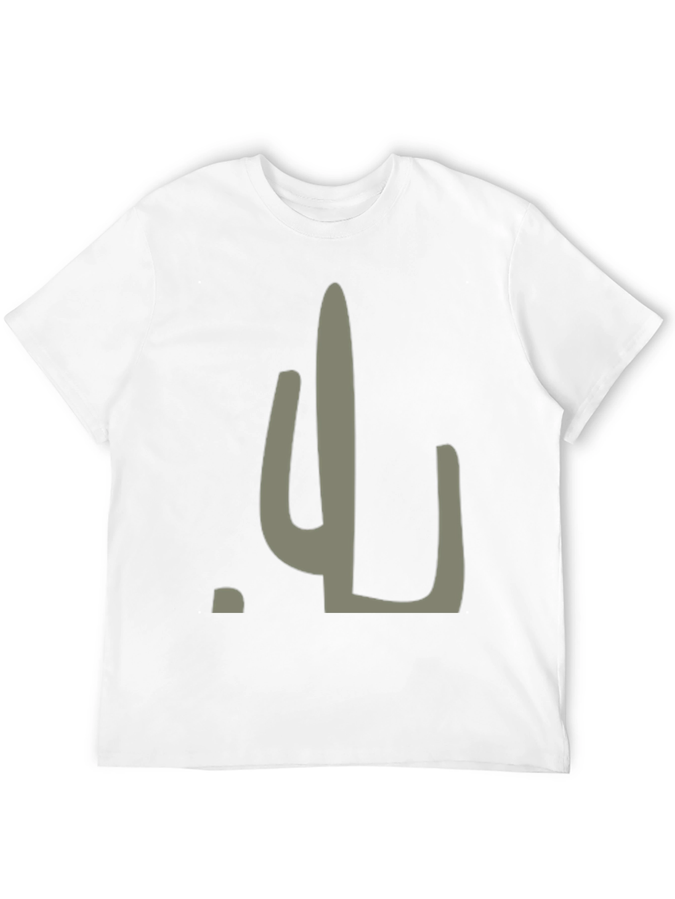 Cactus Graphic Tee - Unisex Black T-Shirt