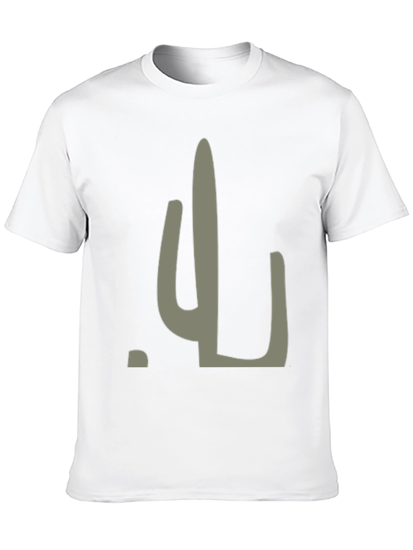 Cactus Graphic Tee - Unisex Black T-Shirt