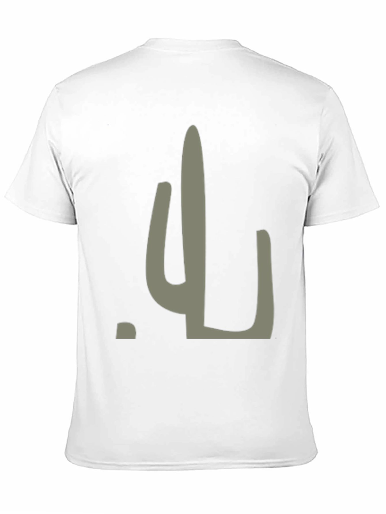 Cactus Graphic Tee - Unisex Black T-Shirt