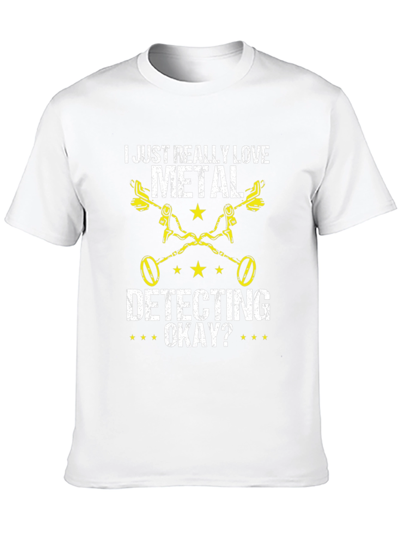 Metal Detecting T-Shirt - I Love Metal Detecting