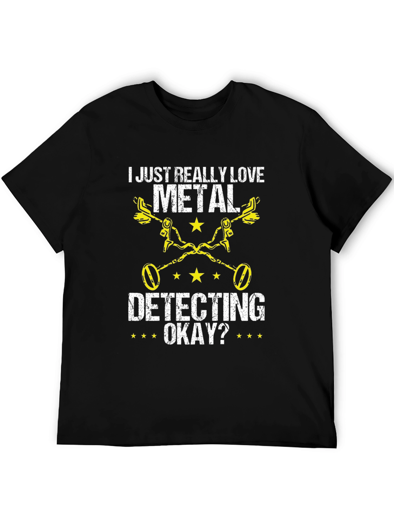 Metal Detecting T-Shirt - I Love Metal Detecting