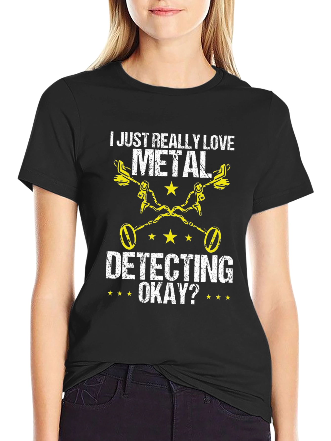 Metal Detecting T-Shirt - I Love Metal Detecting