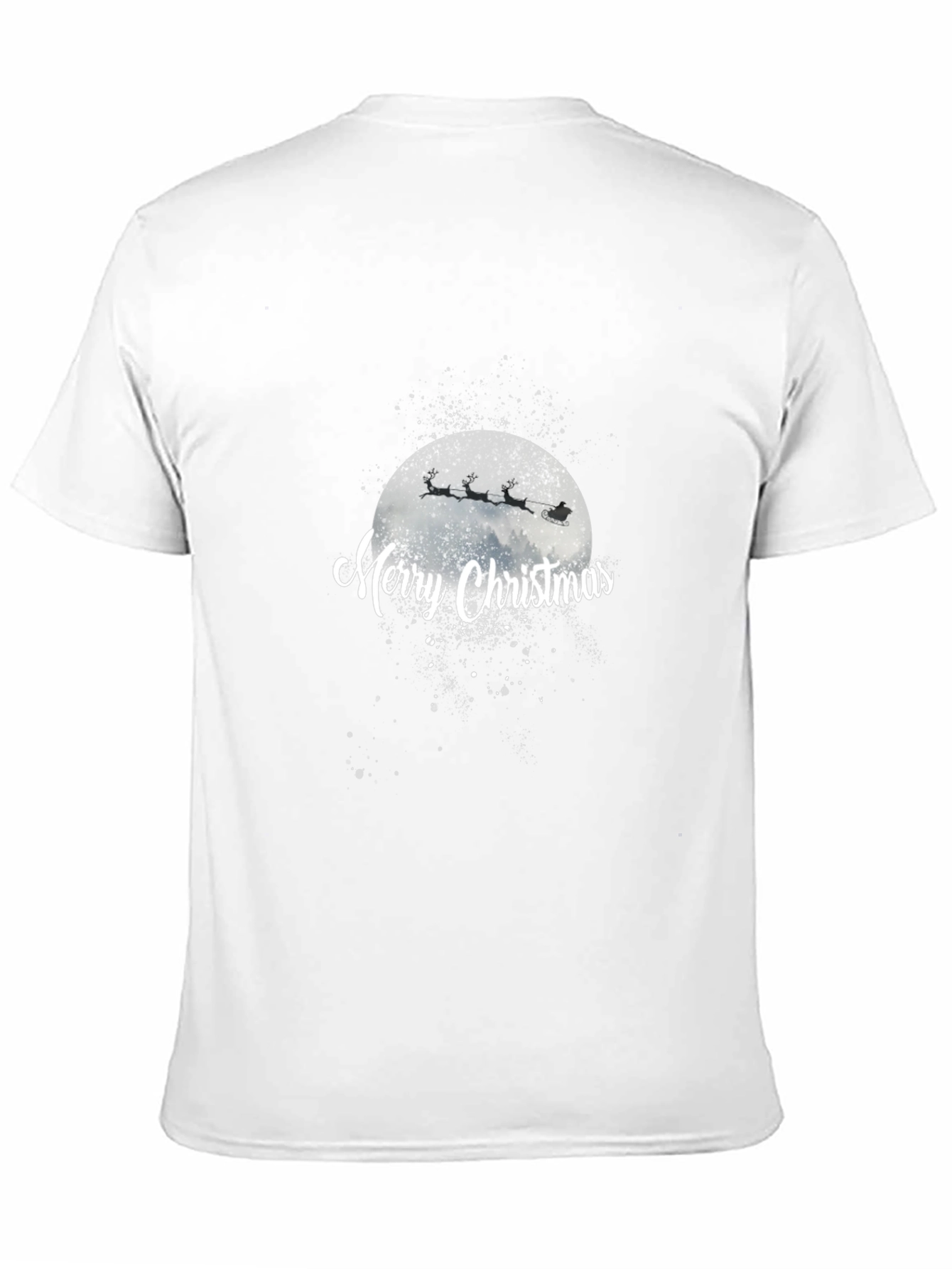 Merry Christmas Santa Moon T-Shirt