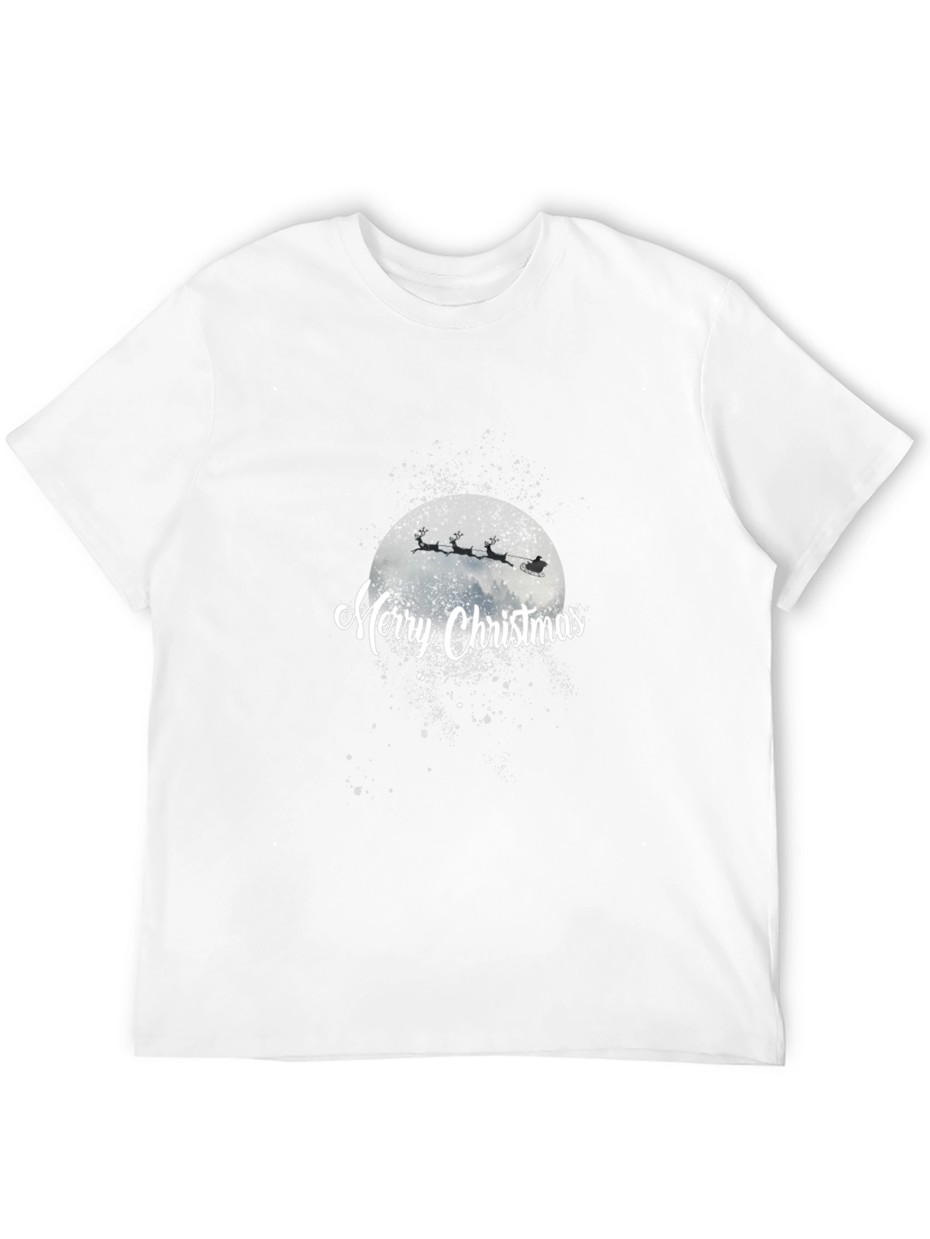 Merry Christmas Santa Moon T-Shirt