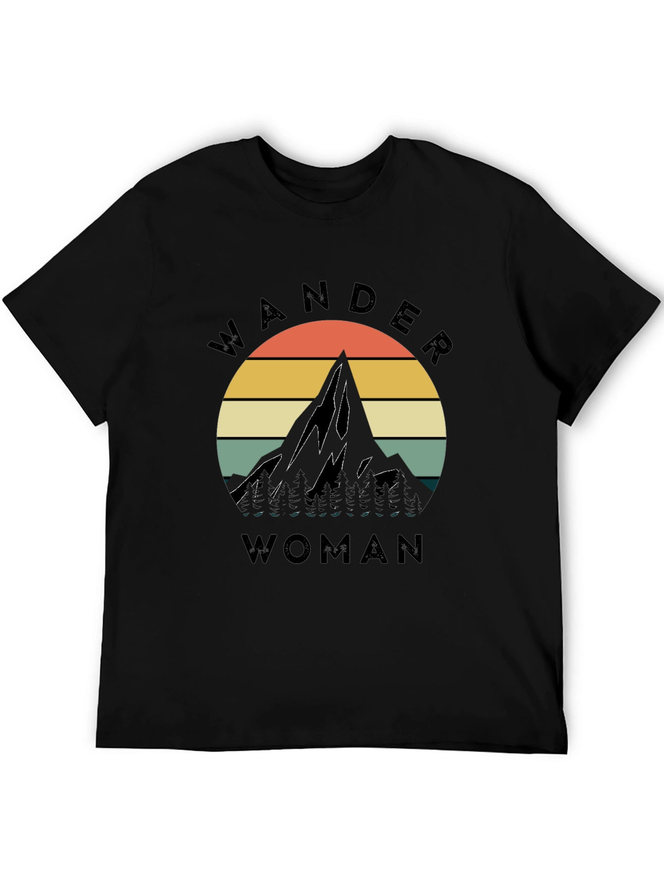 Wander Woman Mountain Graphic Tee