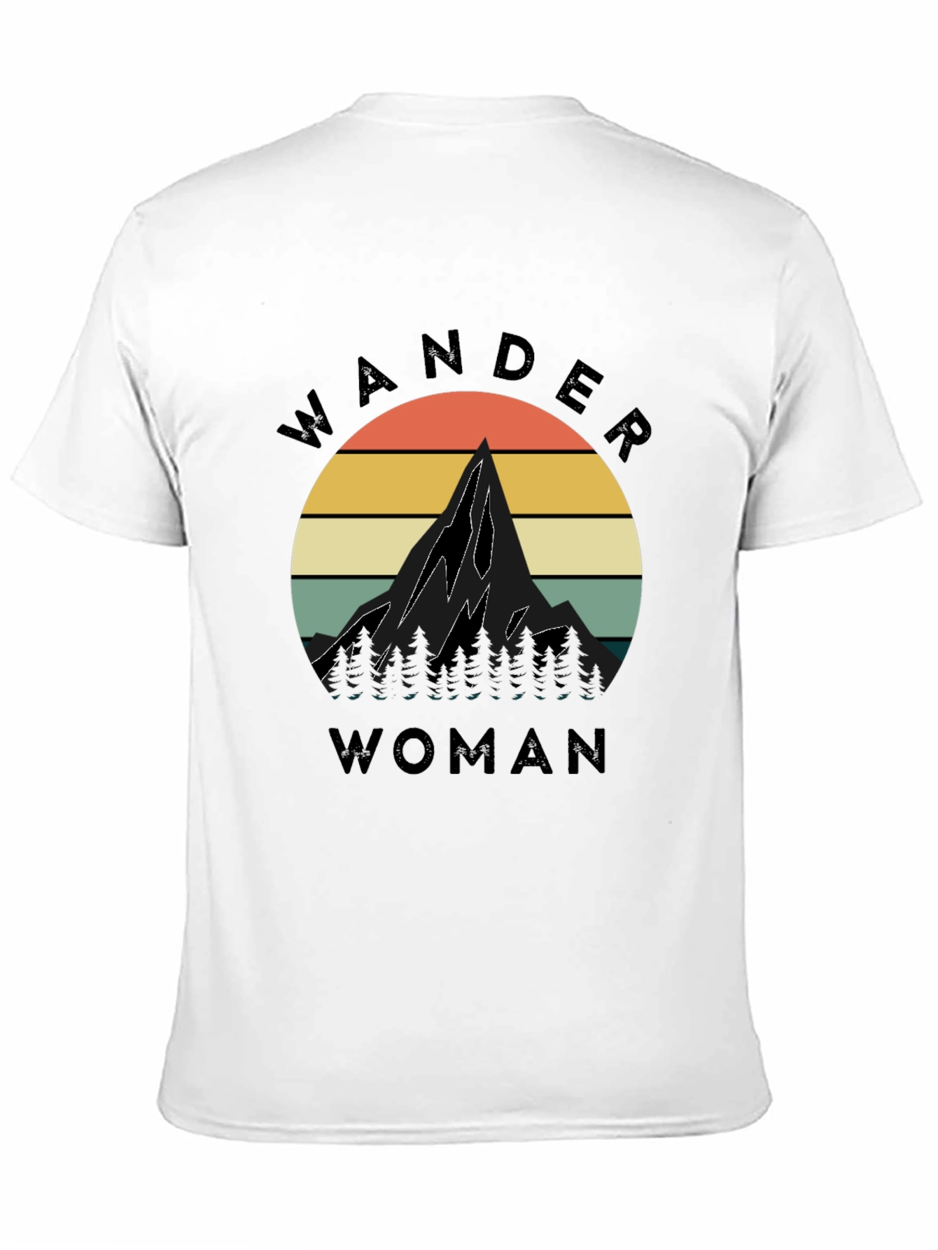 Wander Woman Mountain Graphic Tee