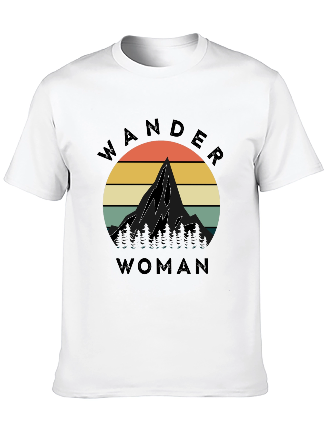 Wander Woman Mountain Graphic Tee