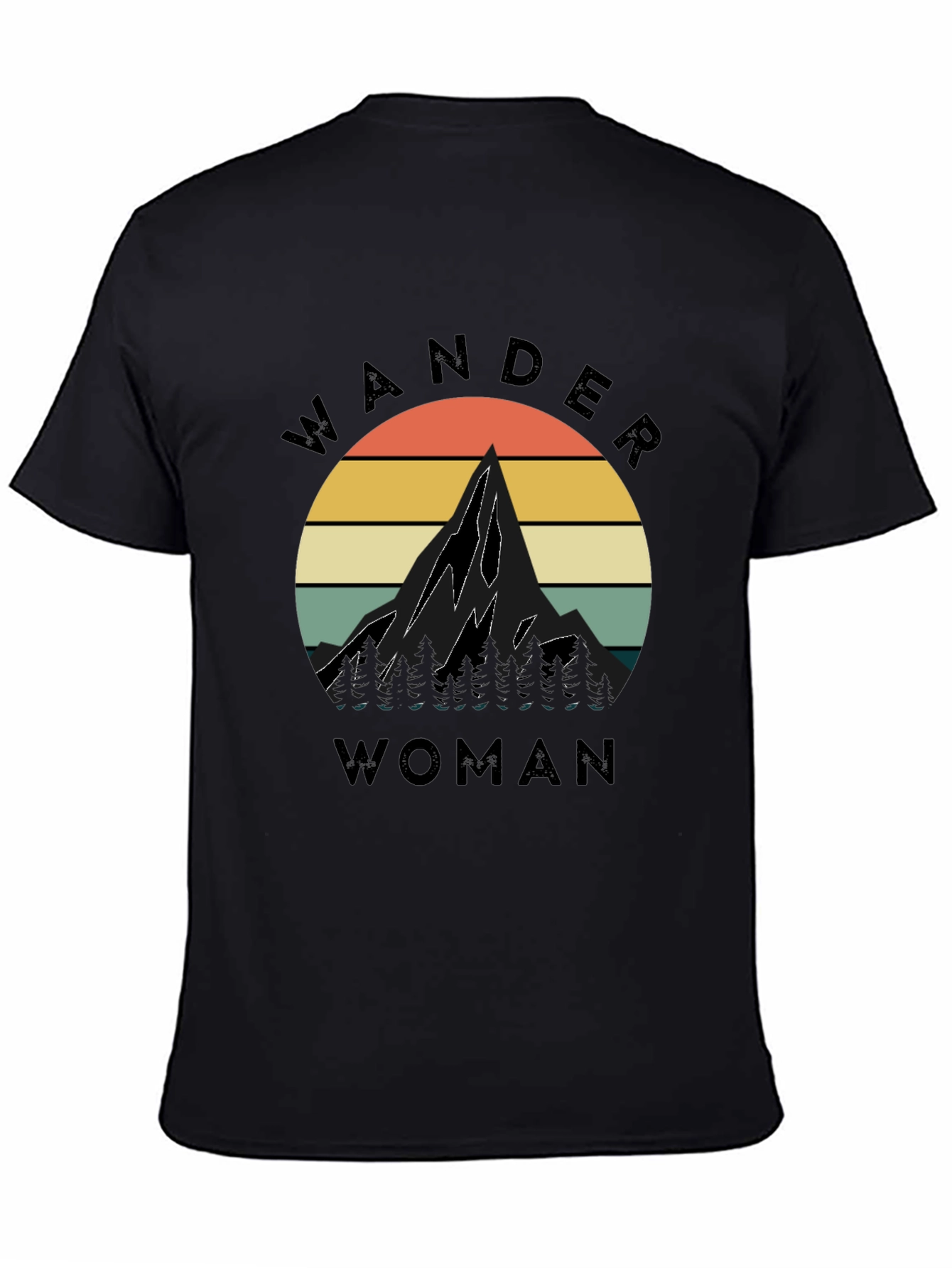 Wander Woman Mountain Graphic Tee