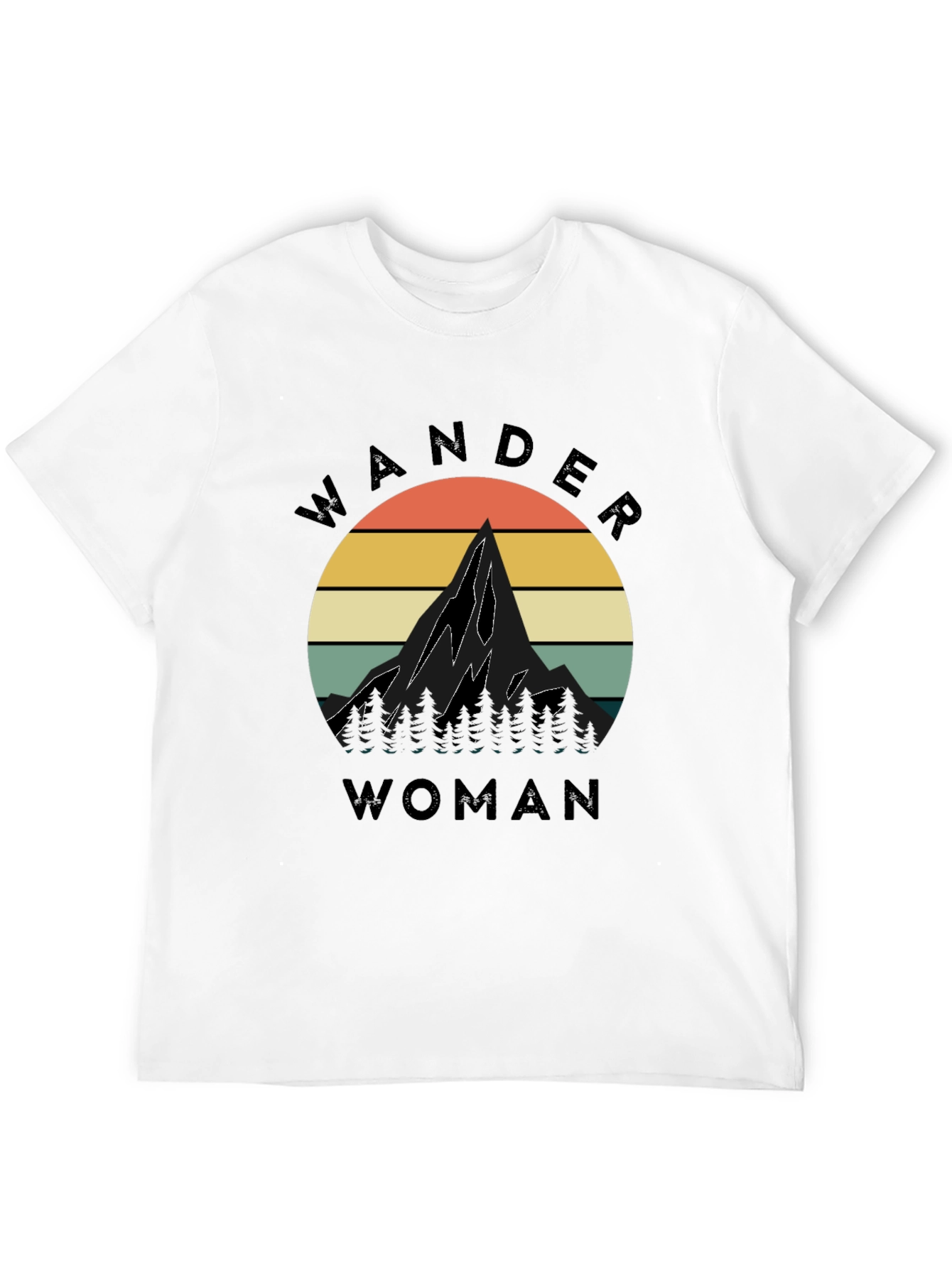 Wander Woman Mountain Graphic Tee