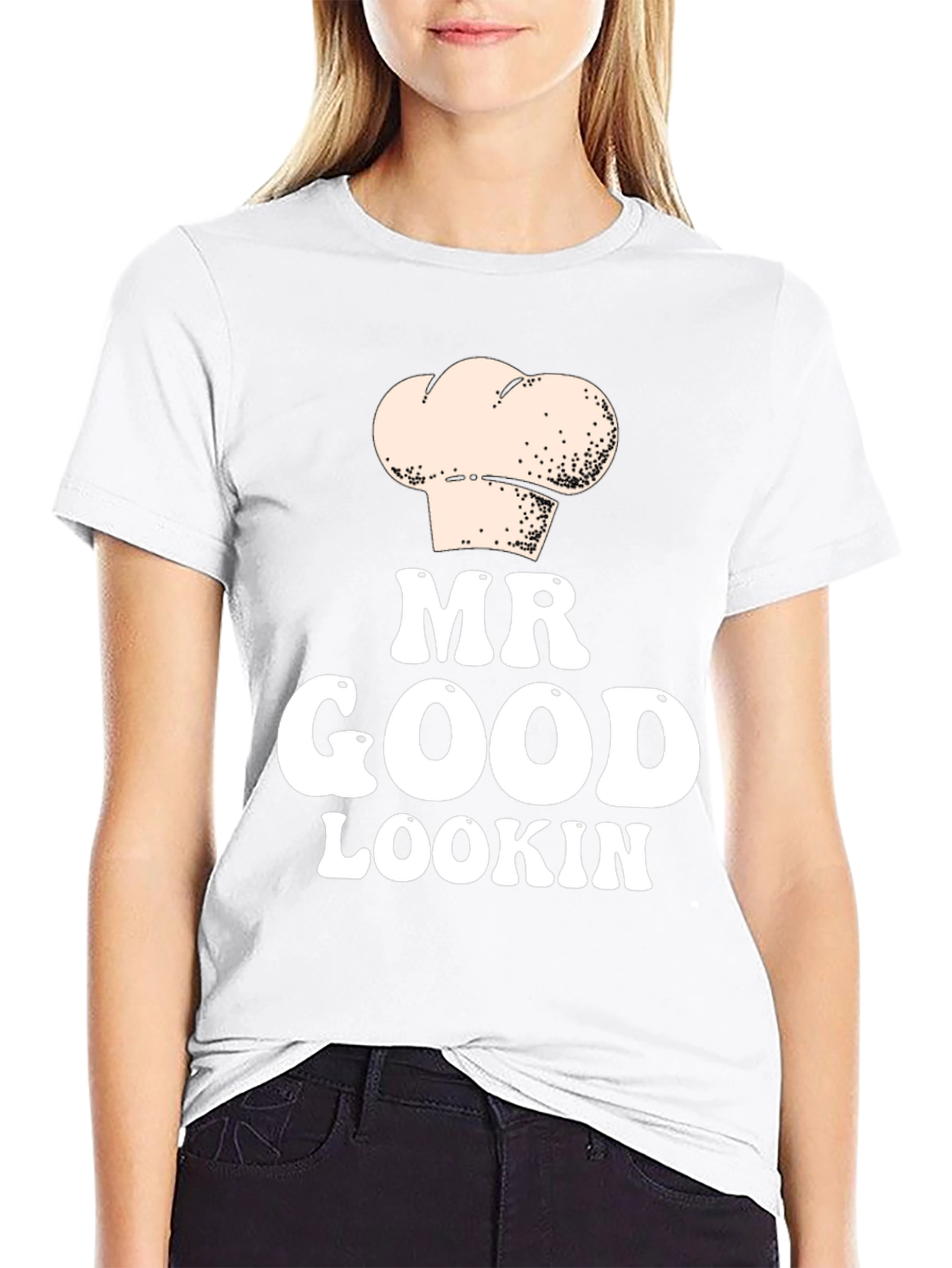 Mr Good Lookin Chef Hat T-Shirt