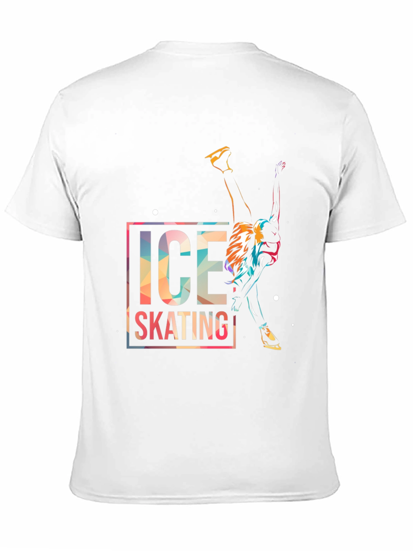 Ice Skating Graphic Tee - Cool Design