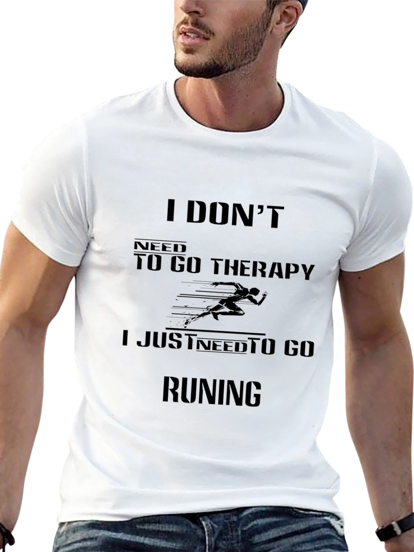 Therapy? I Just Need Running T-Shirt