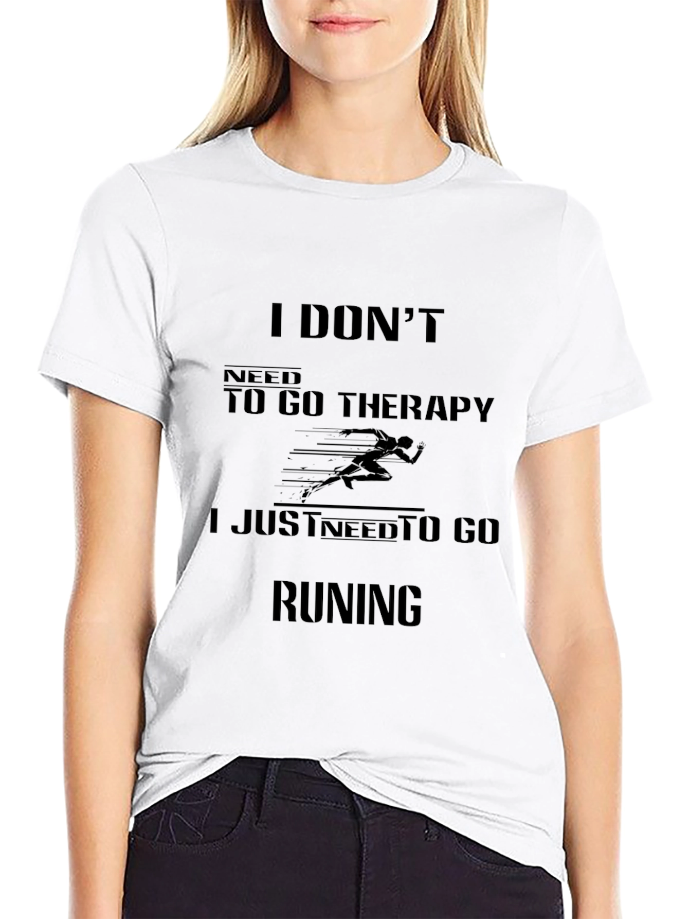 Therapy? I Just Need Running T-Shirt