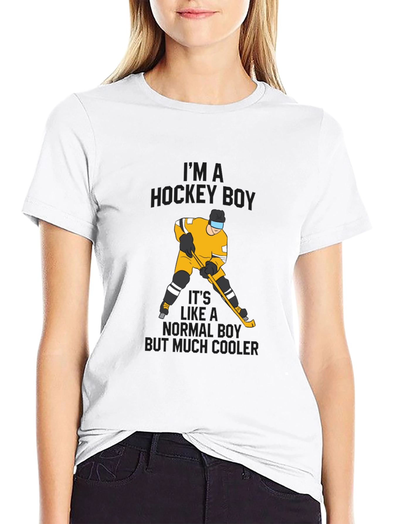 Hockey Boy T-Shirt - Cool Sport Tee
