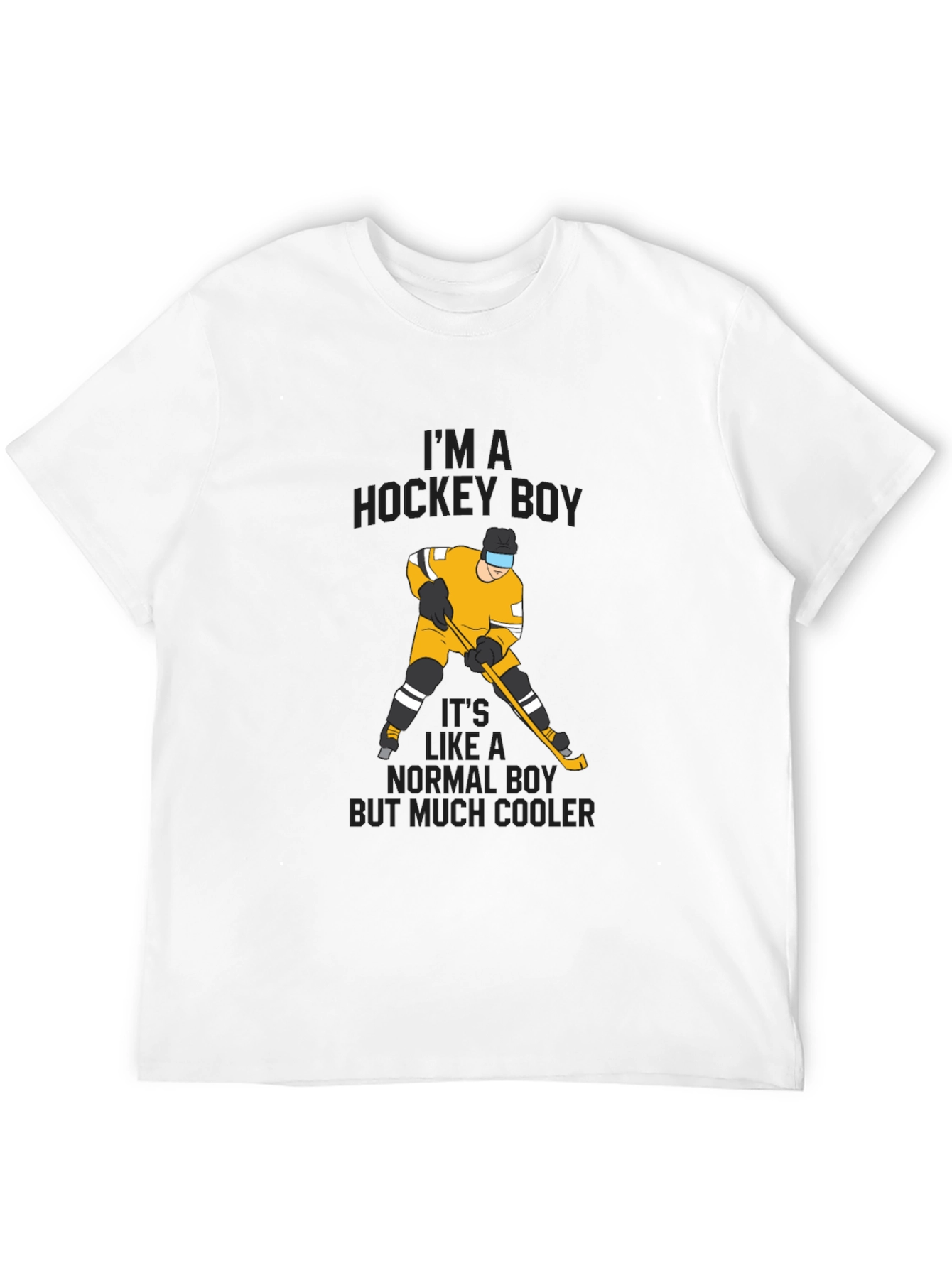 Hockey Boy T-Shirt - Cool Sport Tee