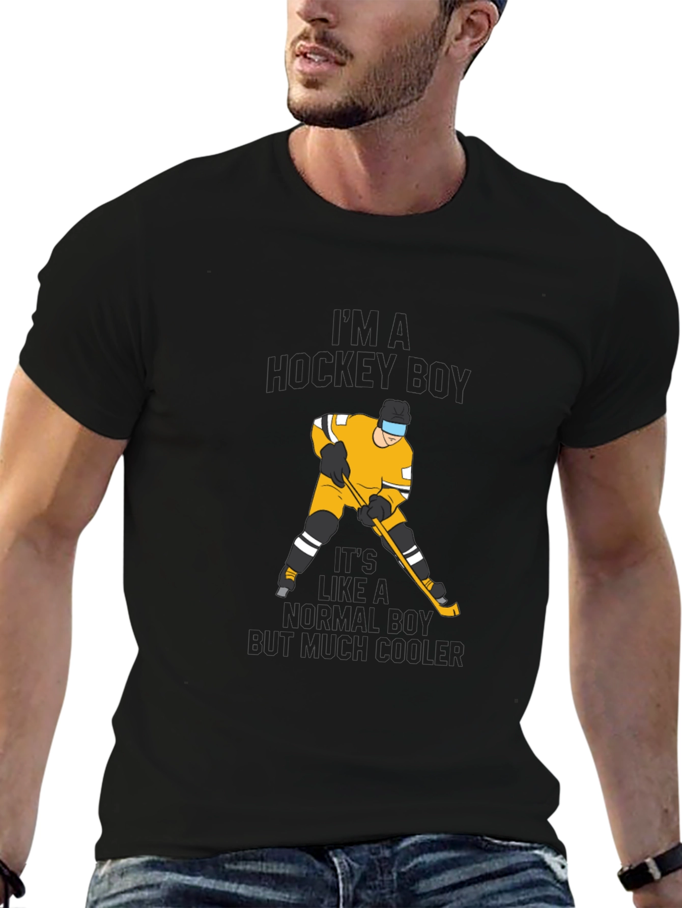 Hockey Boy T-Shirt - Cool Sport Tee
